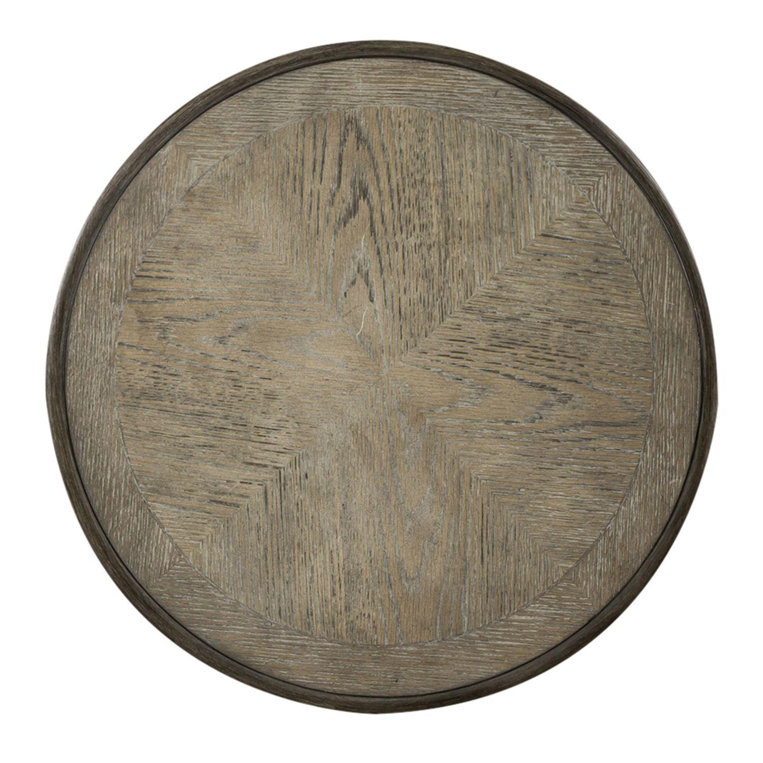  Liberty Furniture Industries Inc. Magnolia Manor 244-OT1022 Round End Table IMAGE 3