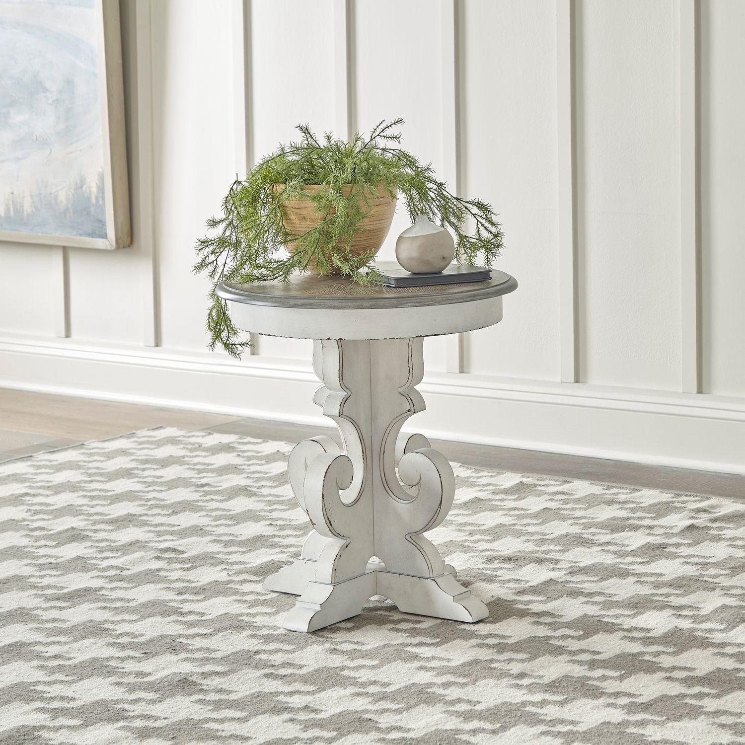  Liberty Furniture Industries Inc. Magnolia Manor 244-OT1022 Round End Table IMAGE 8