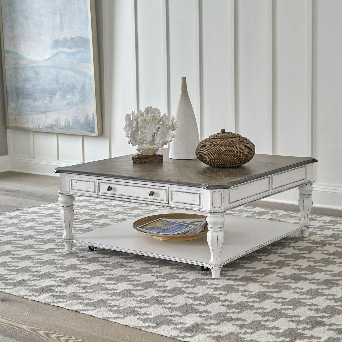 Liberty Furniture Industries Inc. Magnolia Manor 244-OT-A3PCS 3 pc Occasional Table Set IMAGE 2