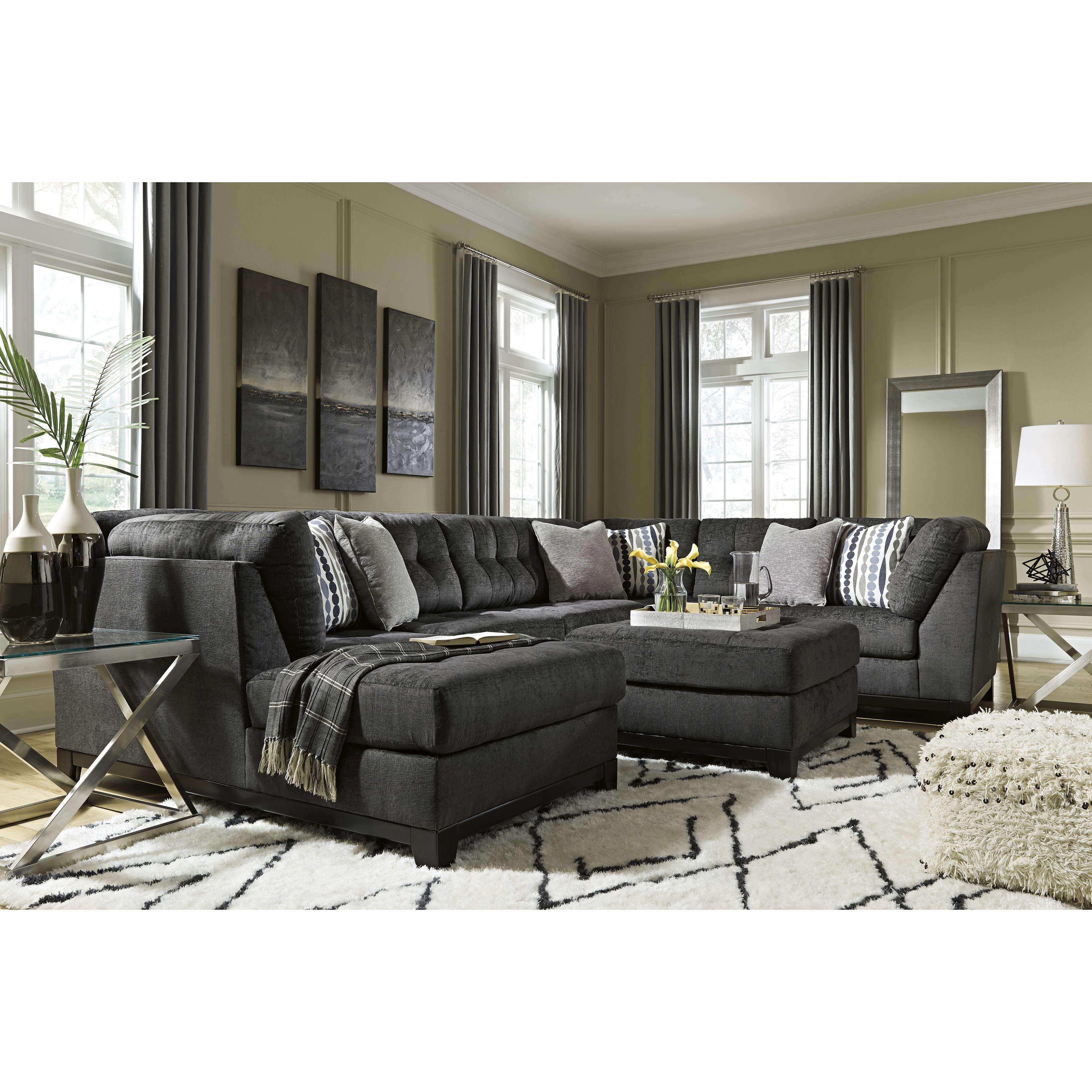  Ashley Reidshire 6762208 Oversized Accent Ottoman IMAGE 8
