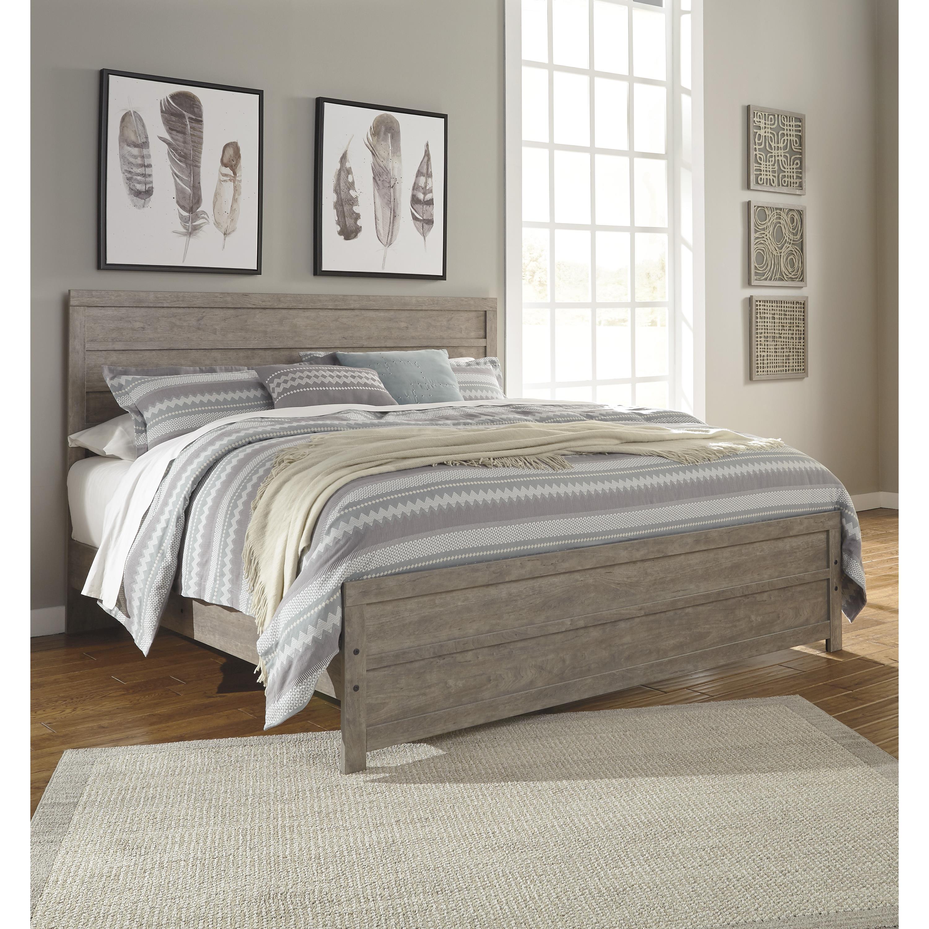  Size_King --  Culverbach B070B10 King Panel Bed IMAGE 2