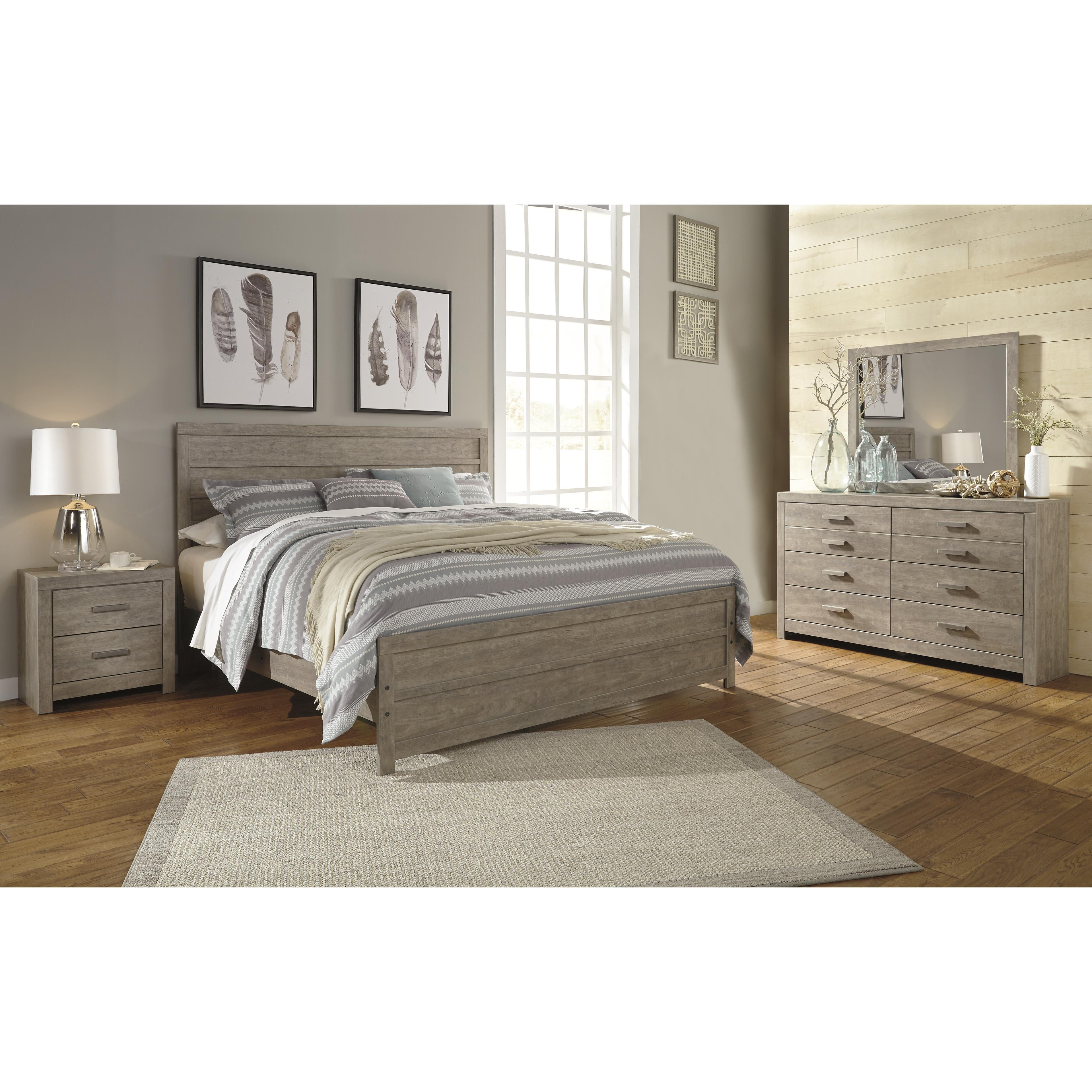  Size_King --  Culverbach B070B10 King Panel Bed IMAGE 5