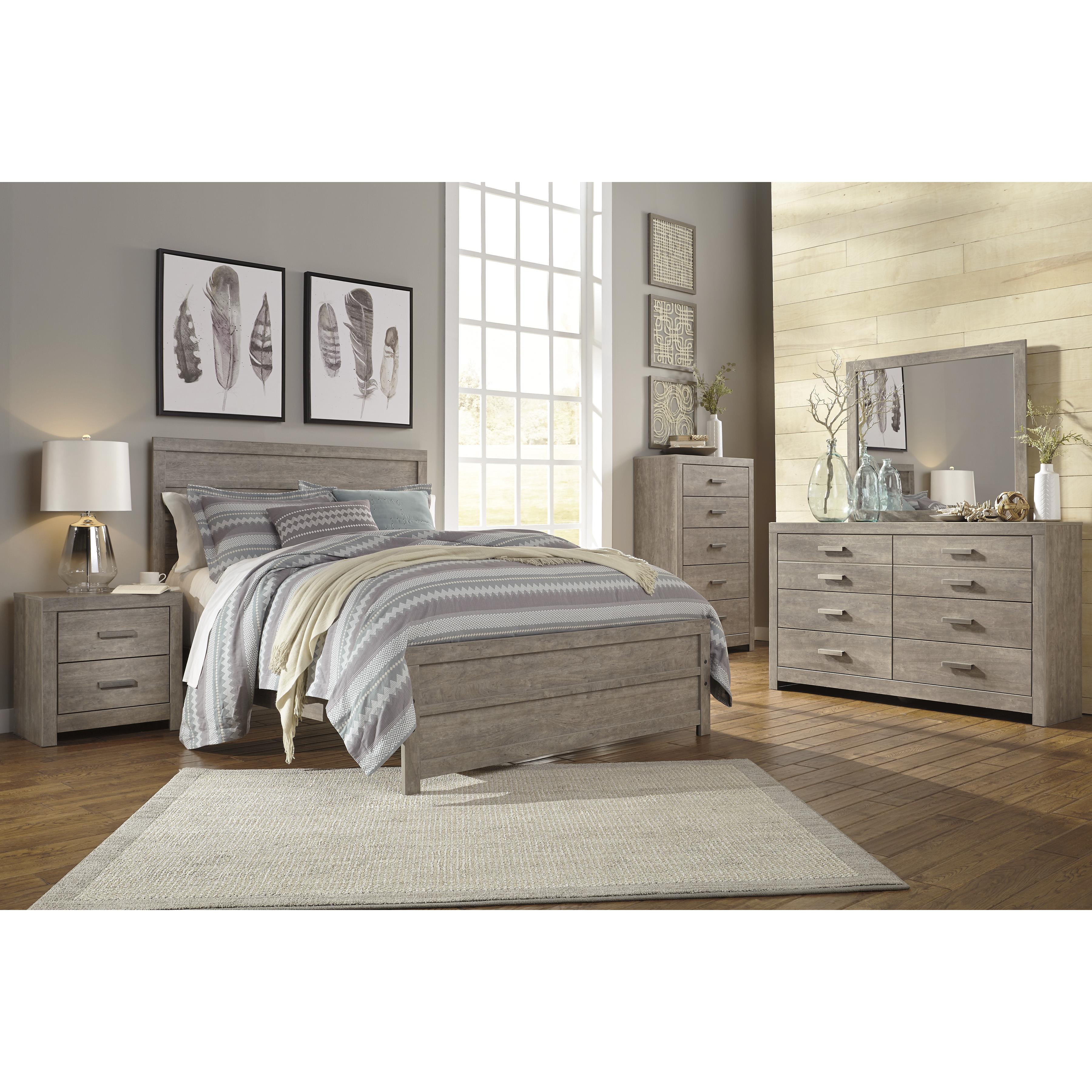  Size_Queen --  Signature Design by Ashley Culverbach Panel Bed IMAGE 11