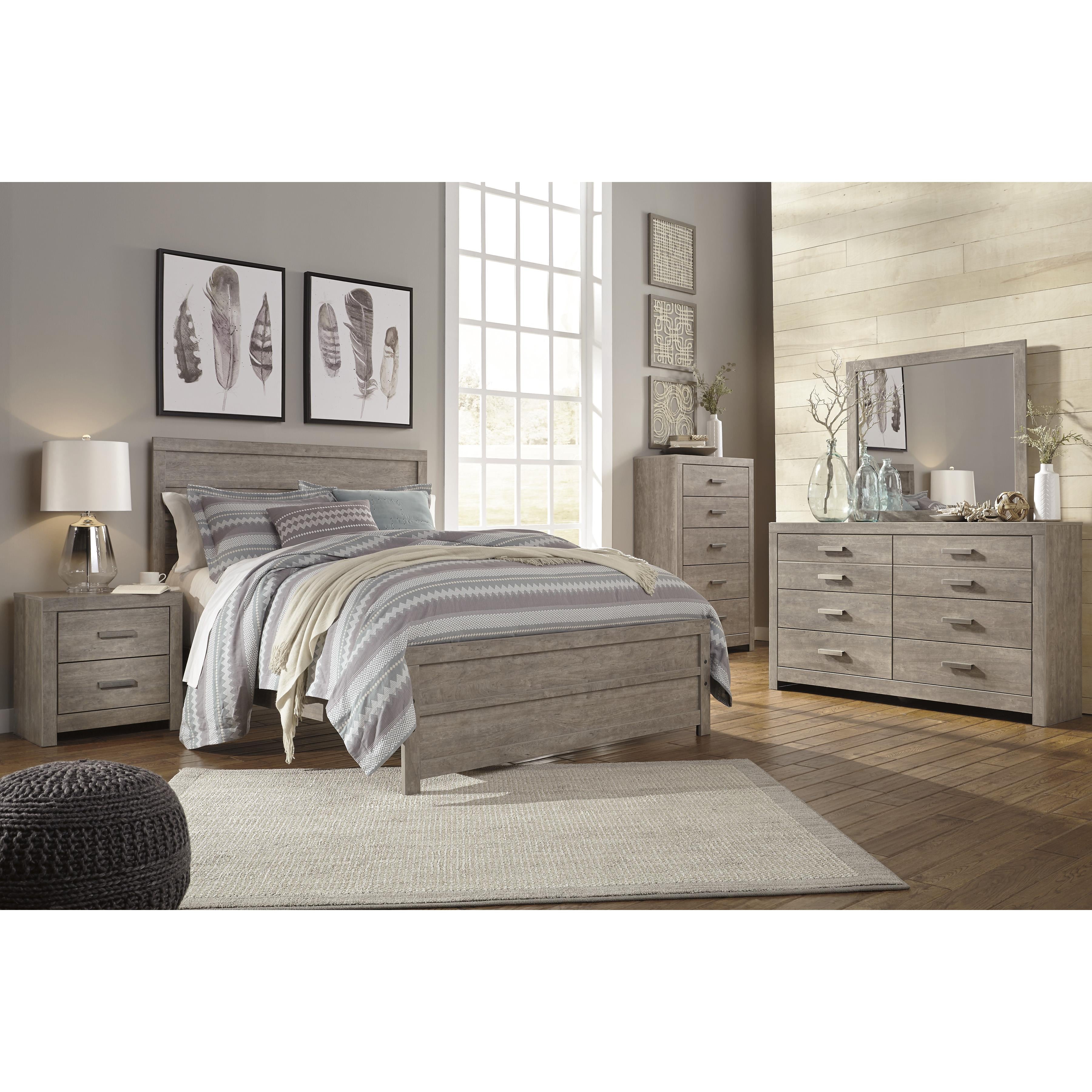  Size_Queen --  Signature Design by Ashley Culverbach Panel Bed IMAGE 12