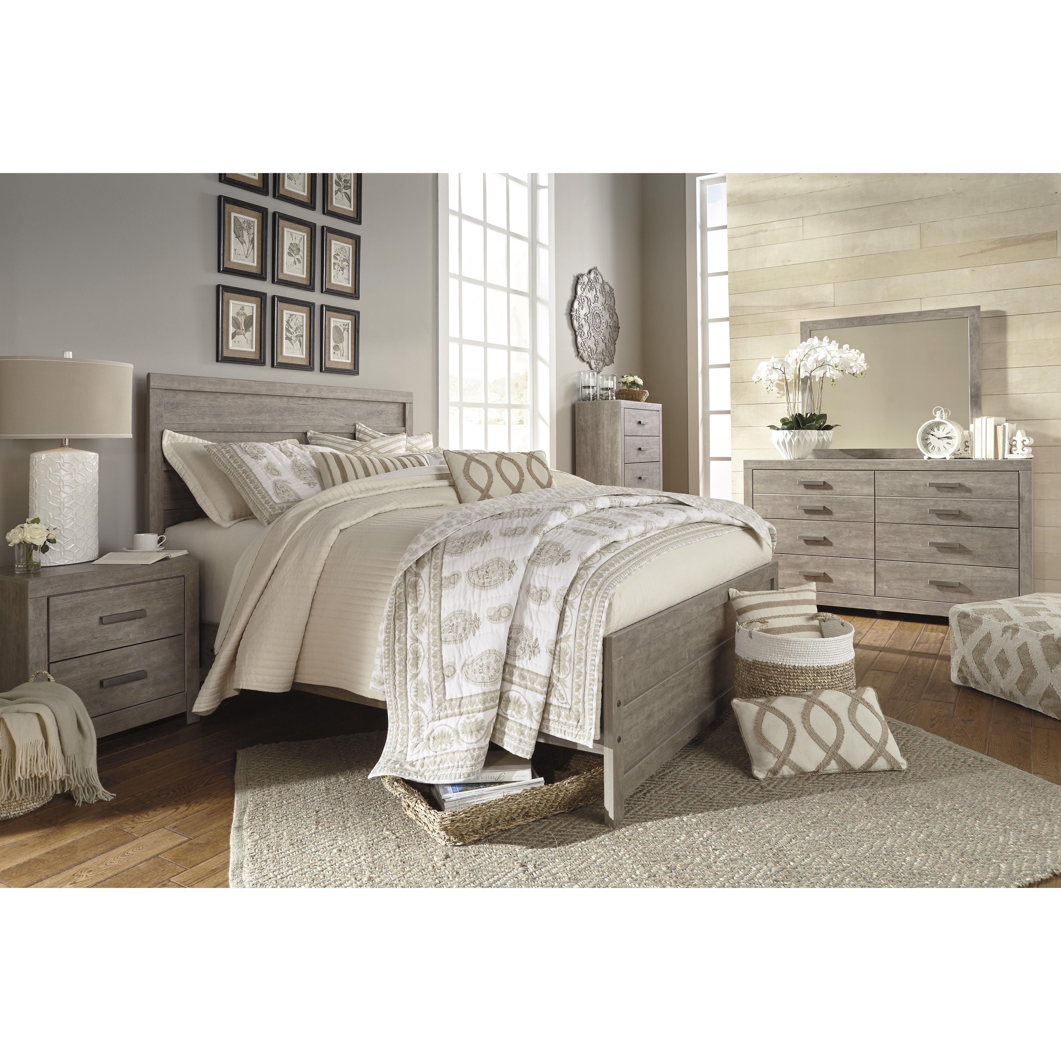  Size_Queen --  Signature Design by Ashley Culverbach Panel Bed IMAGE 13