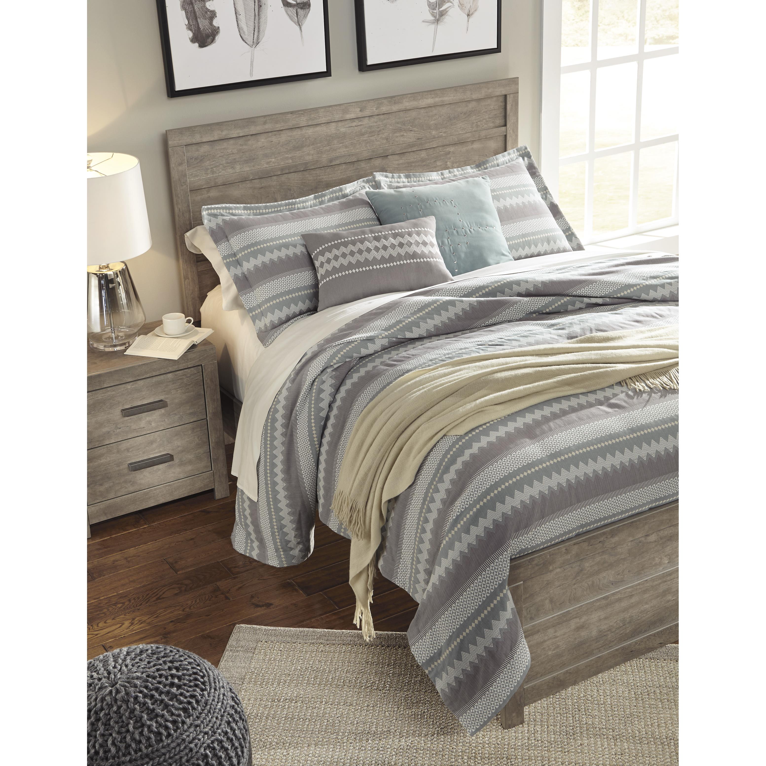  Size_Queen --  Signature Design by Ashley Culverbach Panel Bed IMAGE 6