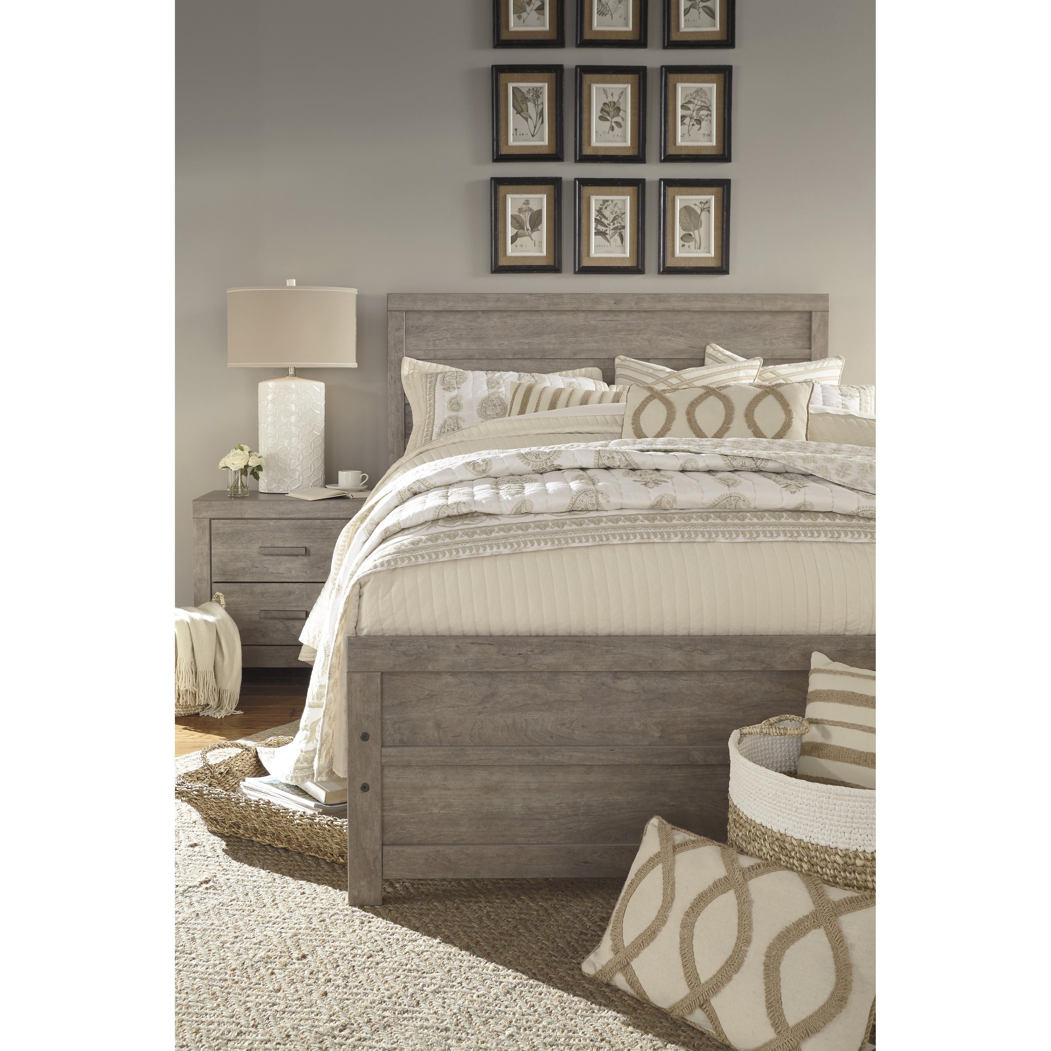  Size_Queen --  Signature Design by Ashley Culverbach Panel Bed IMAGE 7