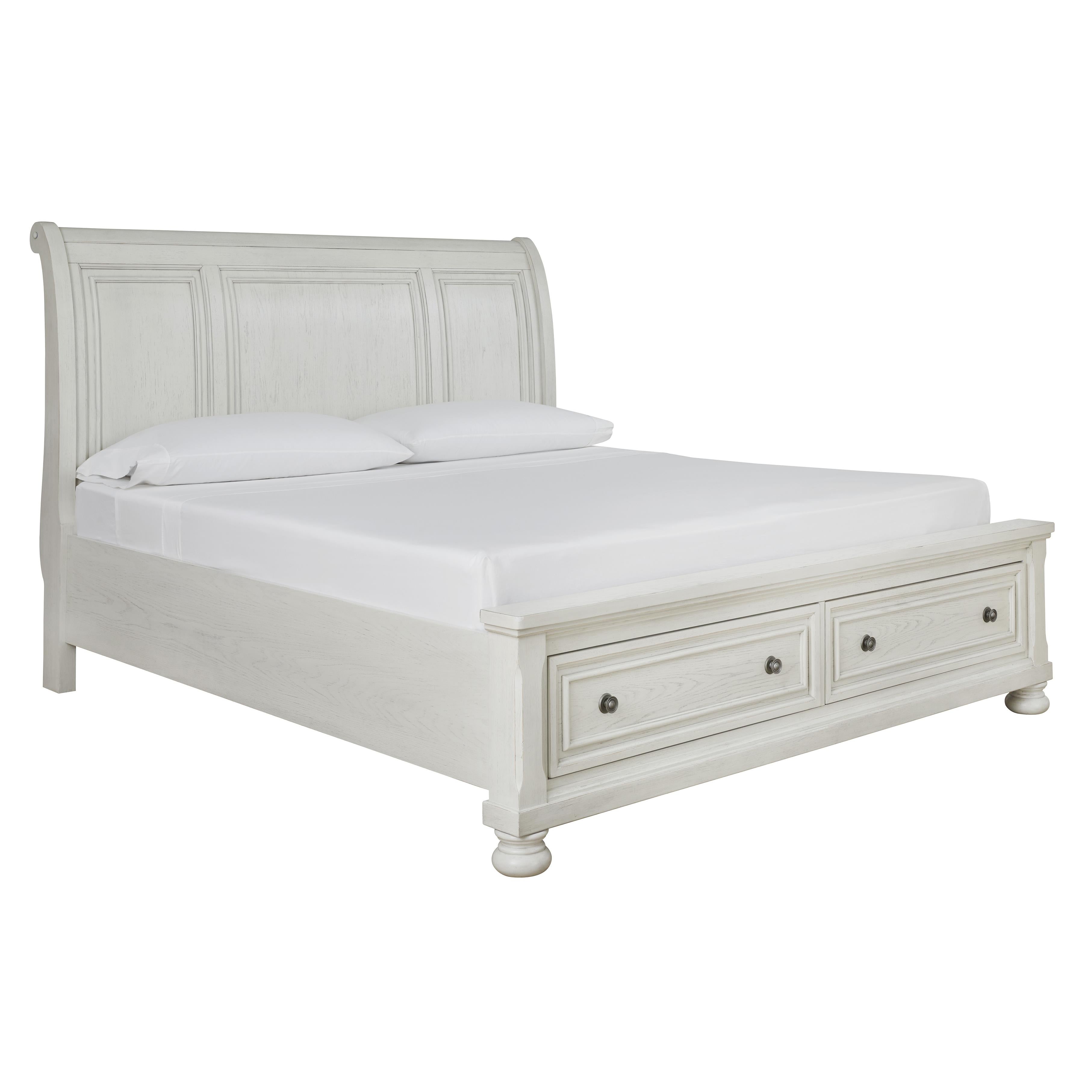  Size_Queen --  Signature Design by Ashley Robbinsdale Sleigh Bed with Storage IMAGE 1
