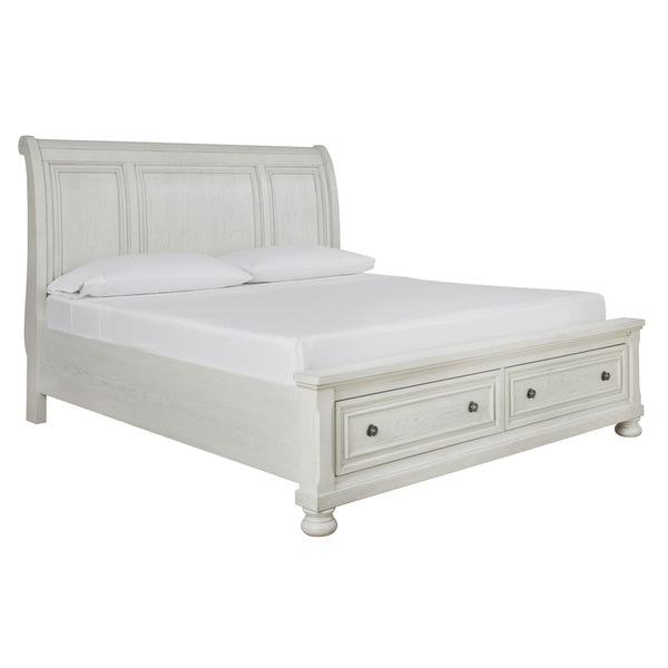 Signature Design by Ashley Robbinsdale Sleigh Bed with Storage