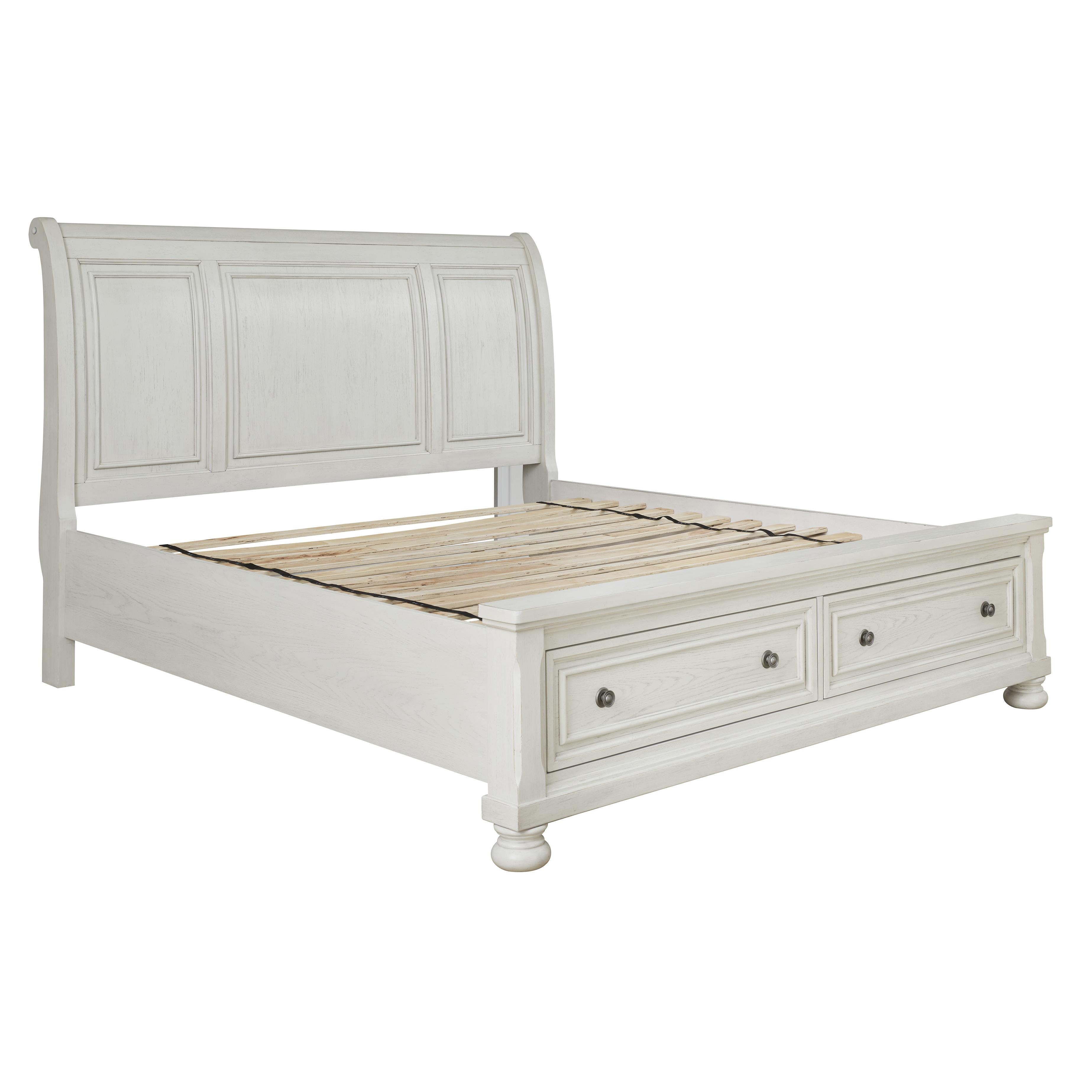  Size_Queen --  Signature Design by Ashley Robbinsdale Sleigh Bed with Storage IMAGE 4