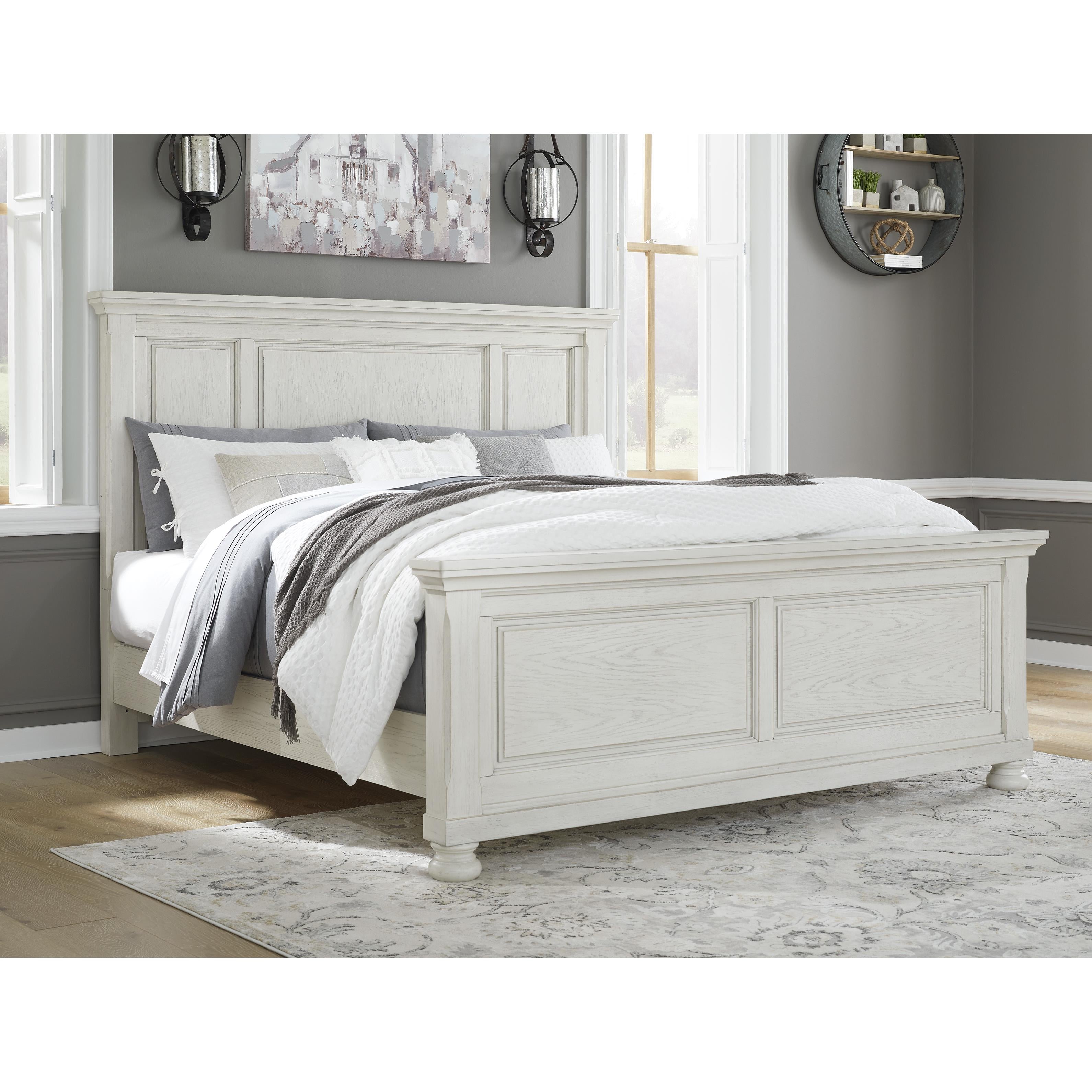  Size_King --  Robbinsdale B742B6 King Panel Bed IMAGE 5