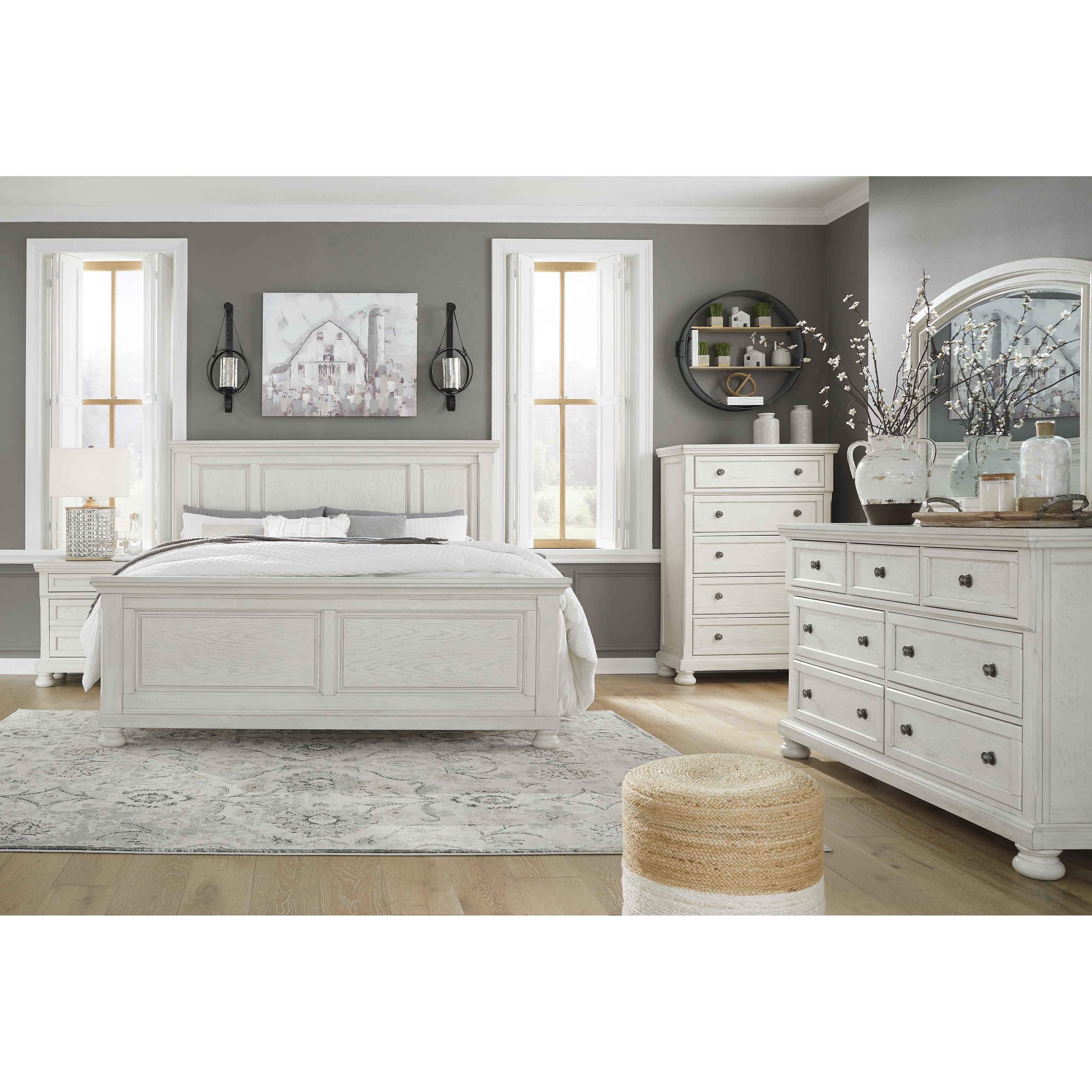  Size_King --  Robbinsdale B742B6 King Panel Bed IMAGE 7