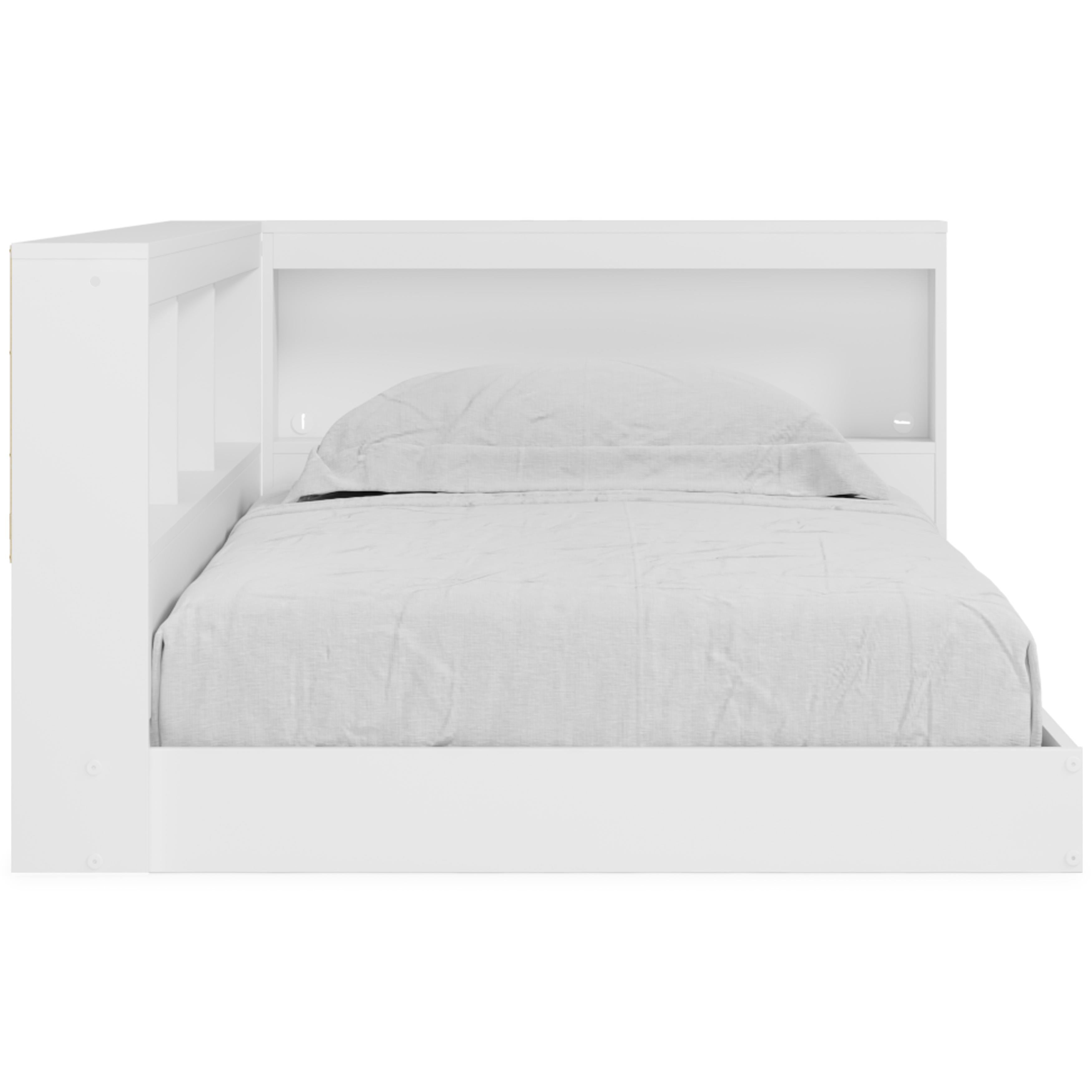  Signature Design by Ashley Piperton EB1221B1 Twin Bookcase Storage Bed IMAGE 4