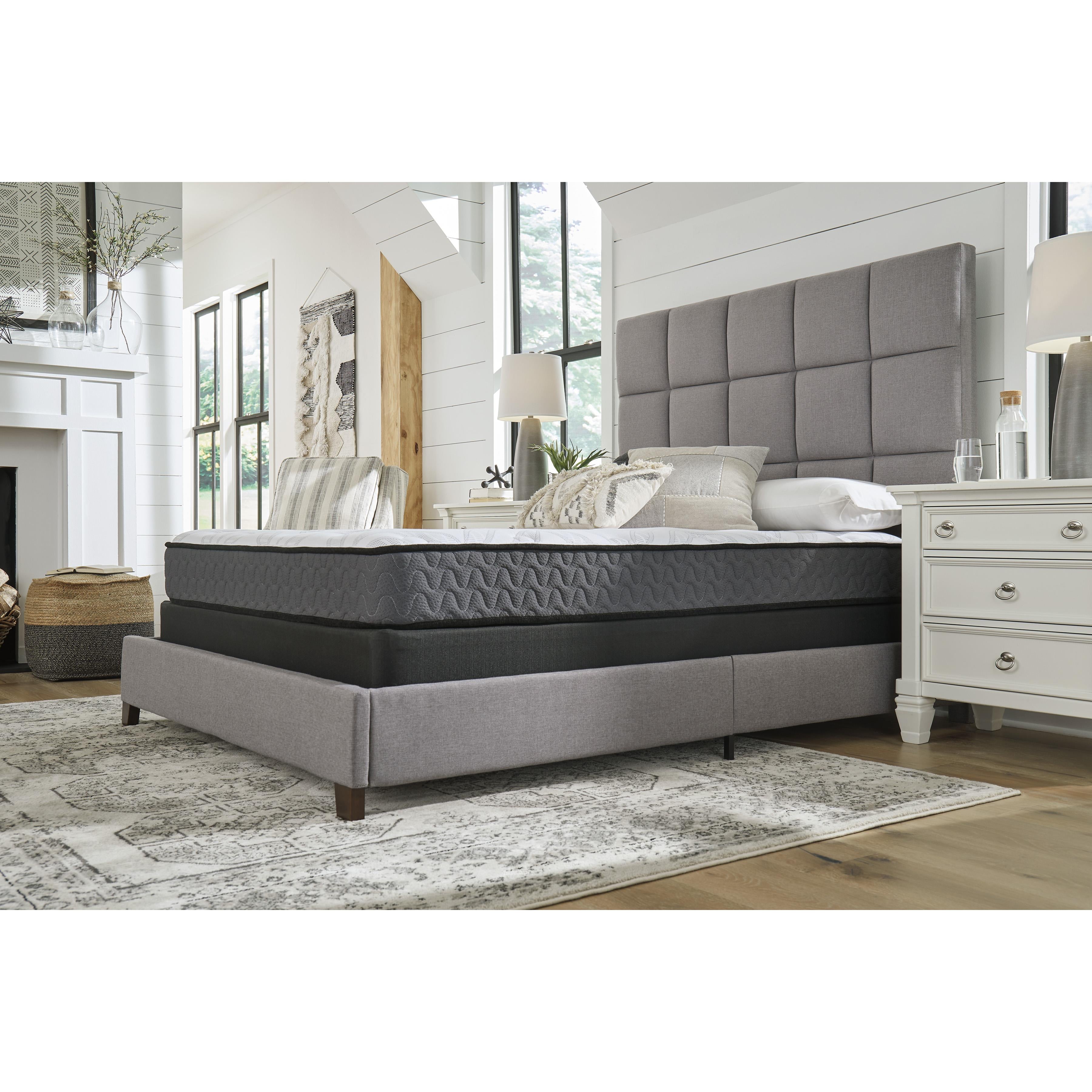  Size_Twin --  Sierra Sleep 8 Inch Bonnell Hybrid Mattress IMAGE 4