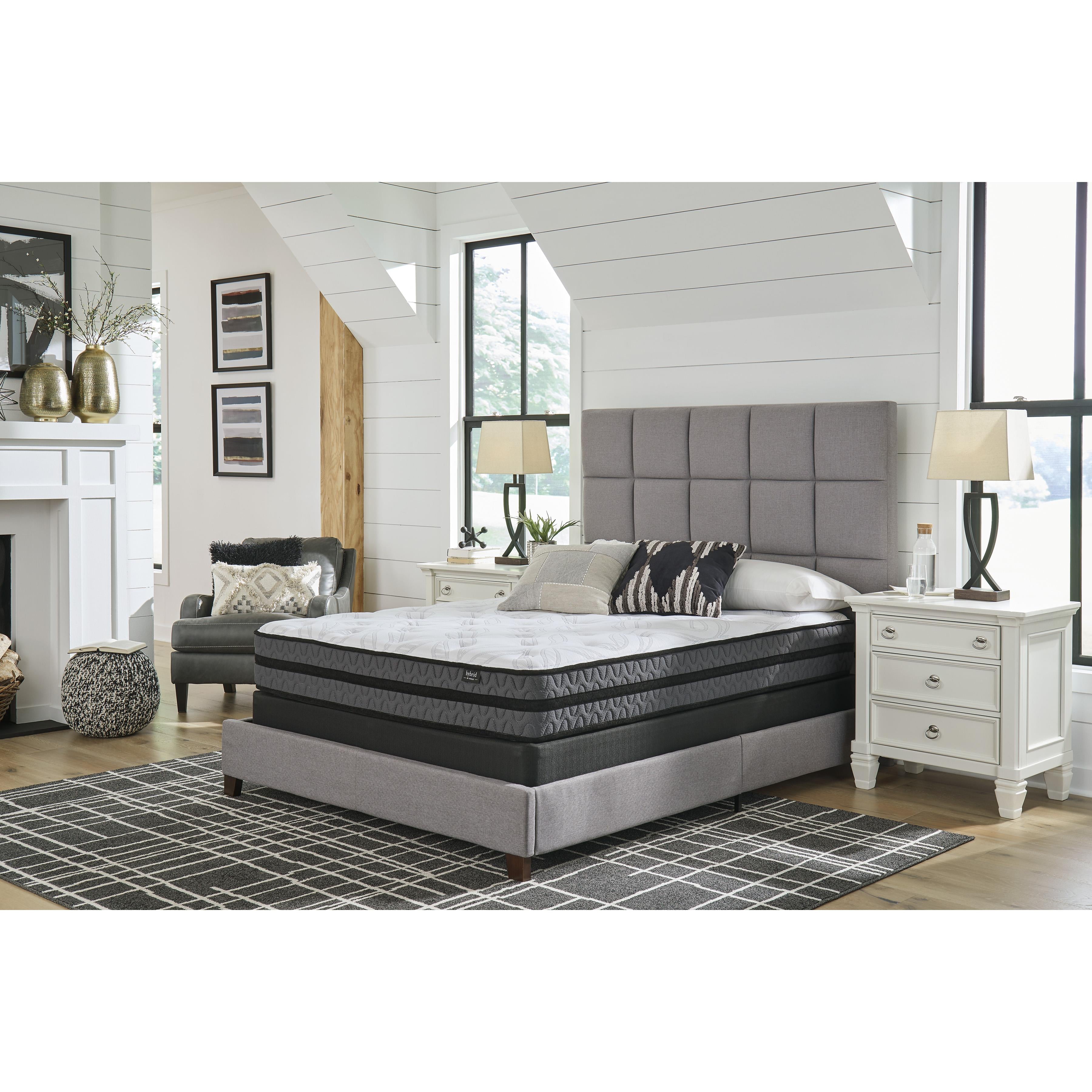  Size_Twin --  Sierra Sleep 10 Inch Pocketed Hybrid Mattress IMAGE 8