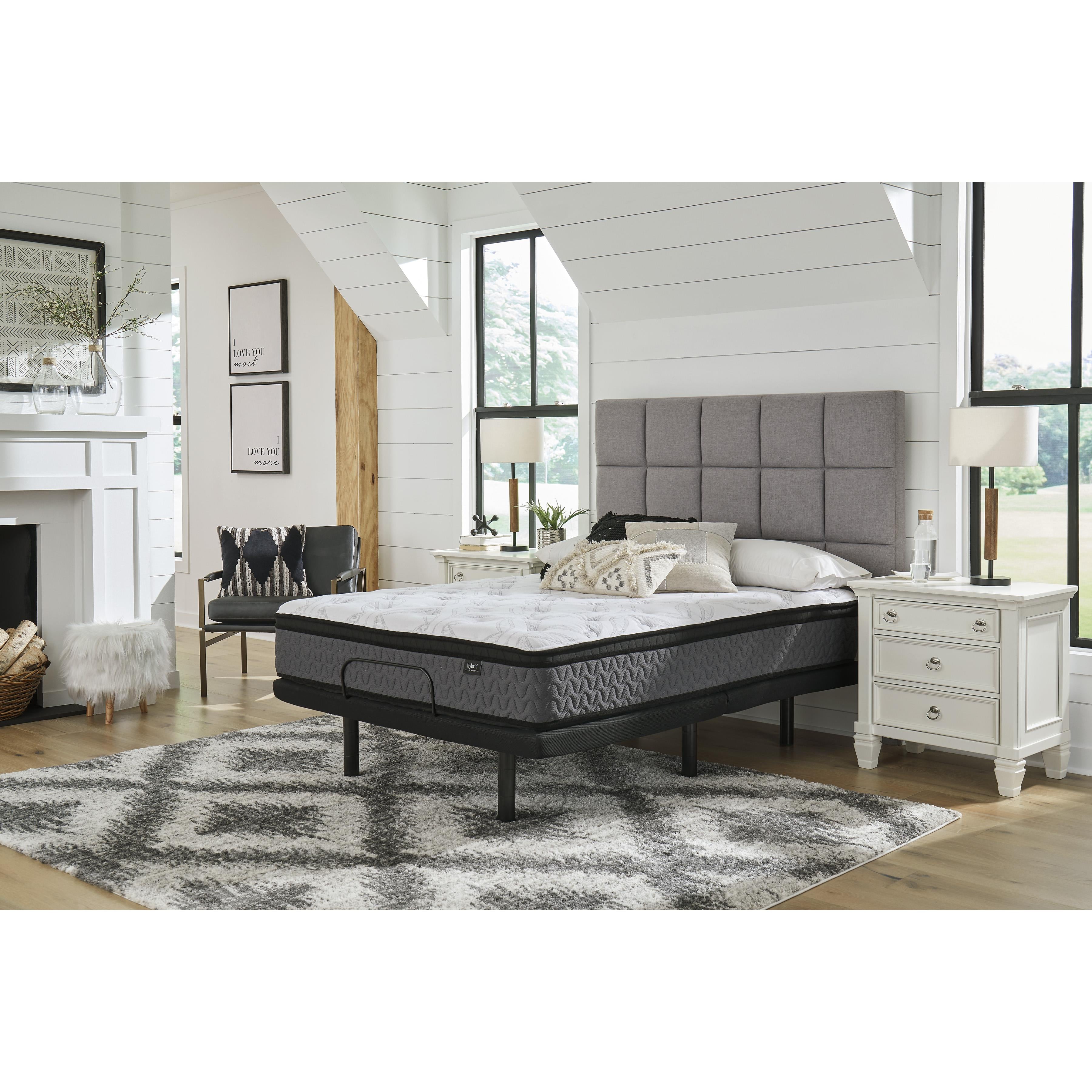  Sierra Sleep 12 Inch Pocketed Hybrid M59021 Full Mattress IMAGE 10