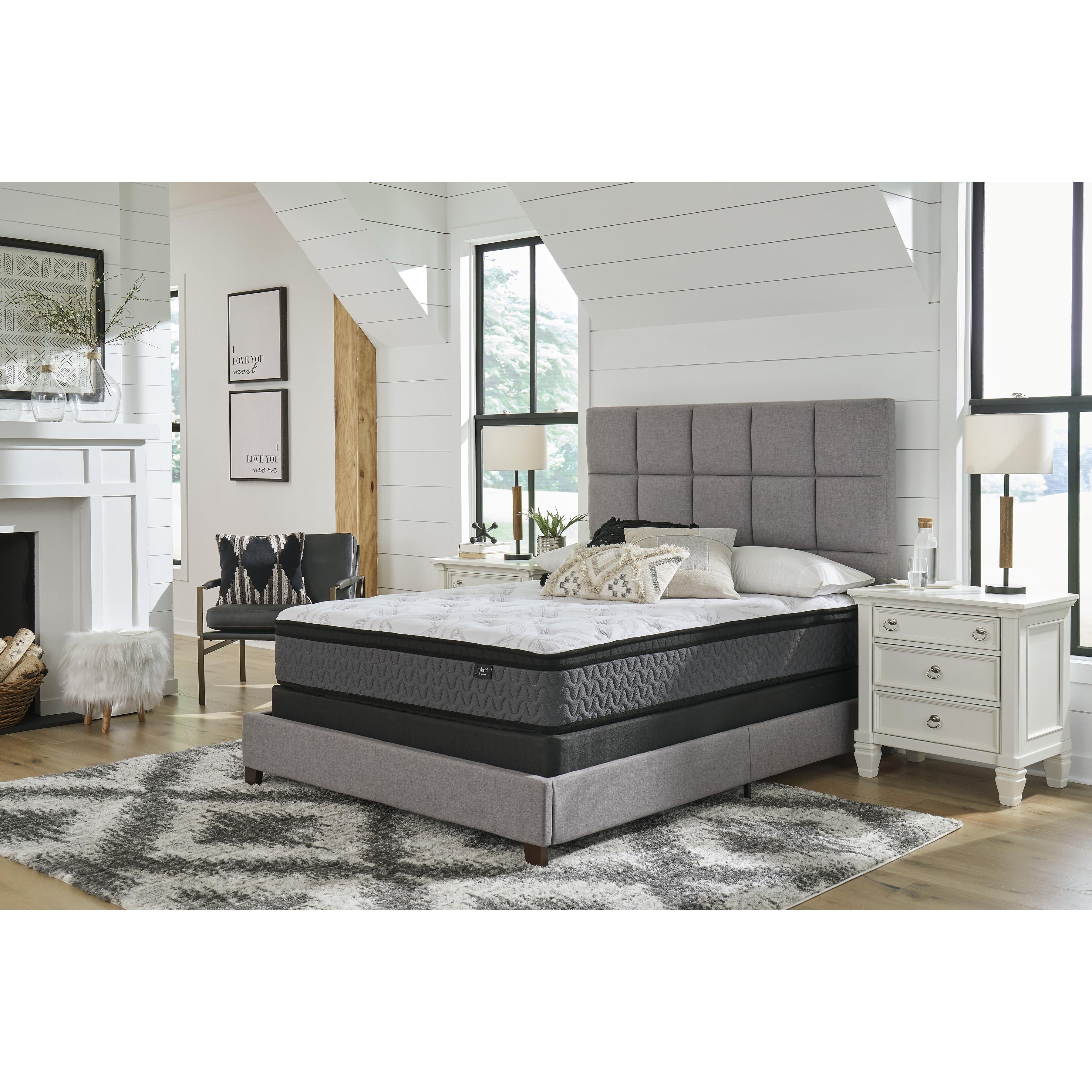  Sierra Sleep 12 Inch Pocketed Hybrid M59021 Full Mattress IMAGE 5