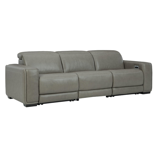 Signature Design by Ashley Correze U94202S2 3 pc Power Reclining Sectional Sofa