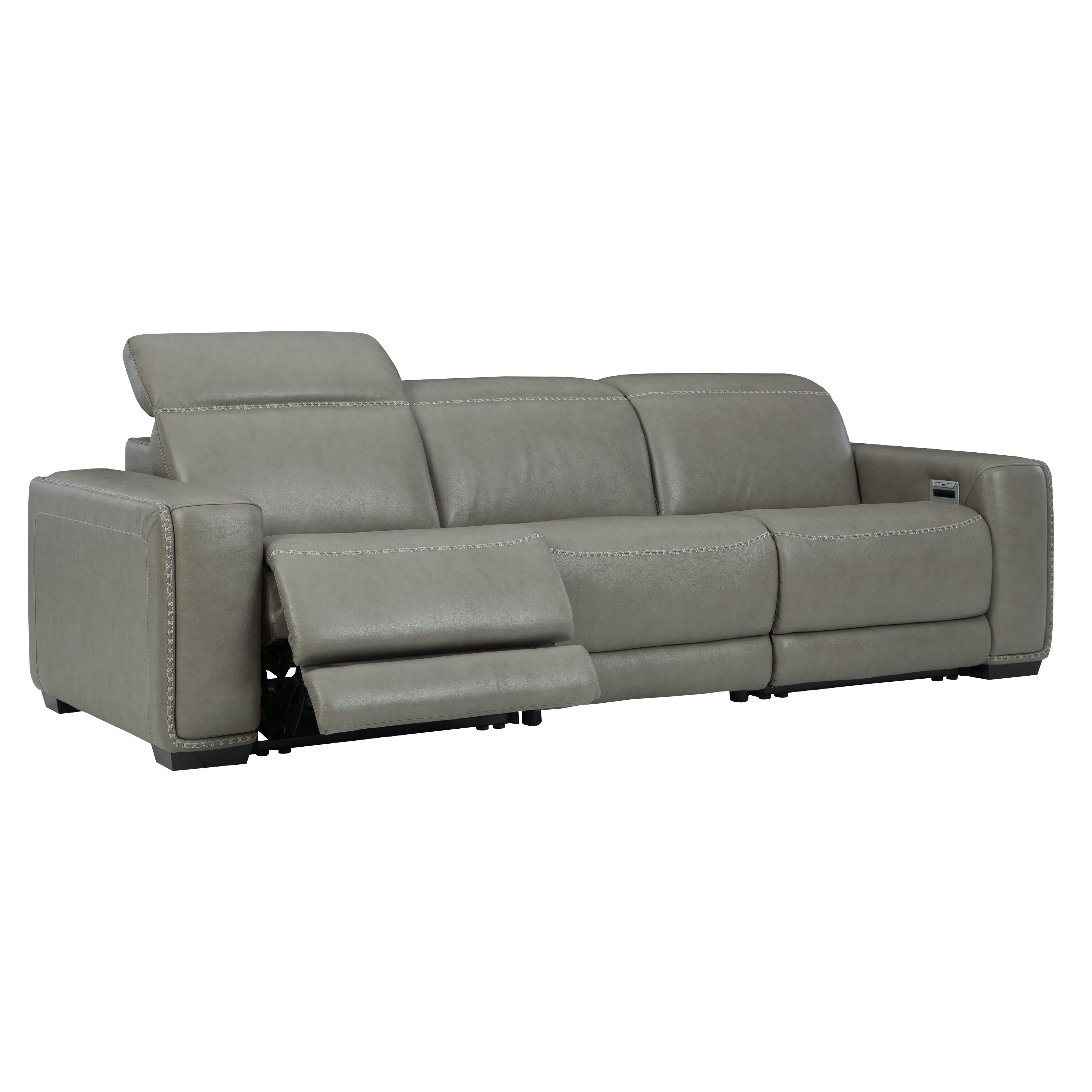  Signature Design by Ashley Correze U94202S2 3 pc Power Reclining Sectional Sofa IMAGE 2