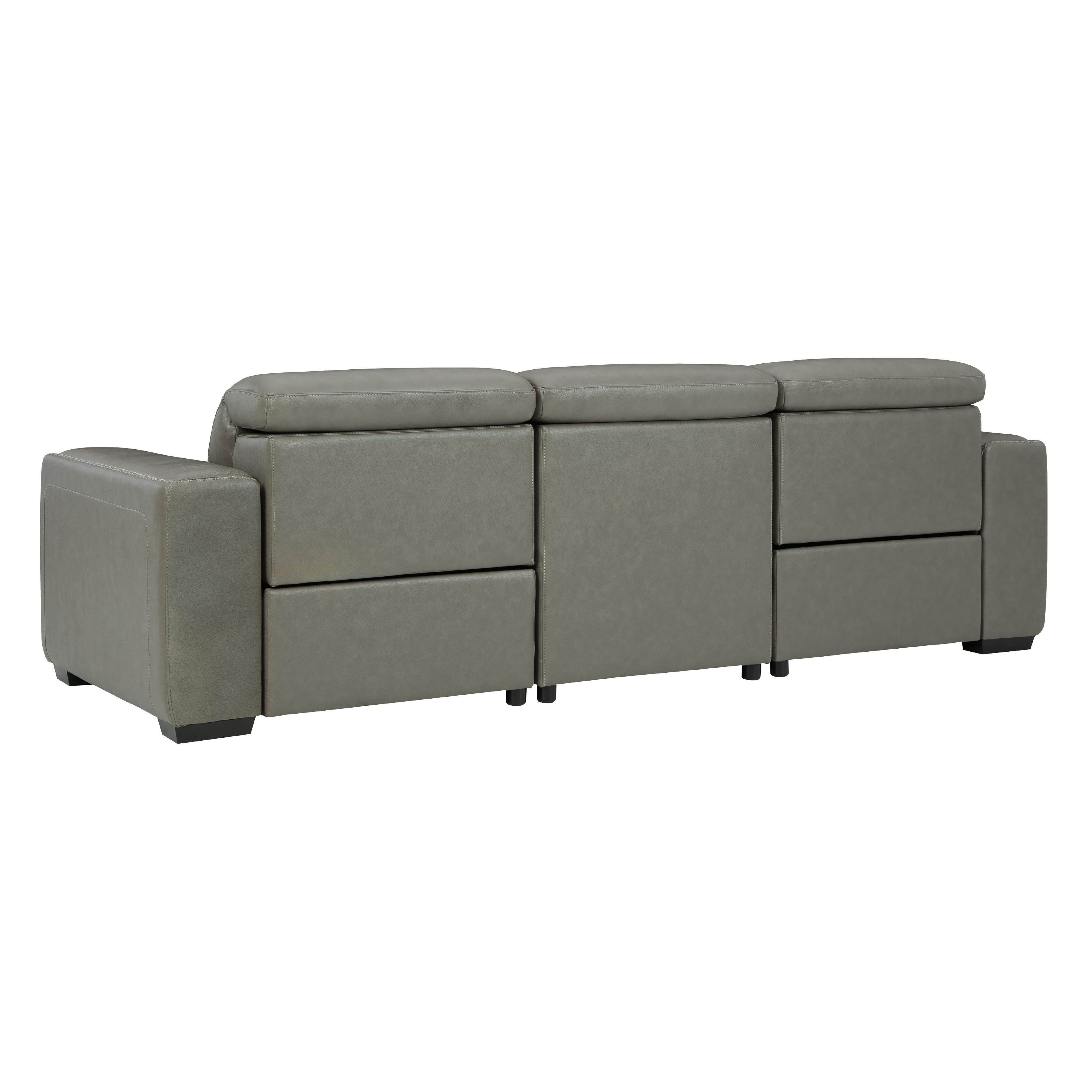  Signature Design by Ashley Correze U94202S2 3 pc Power Reclining Sectional Sofa IMAGE 5