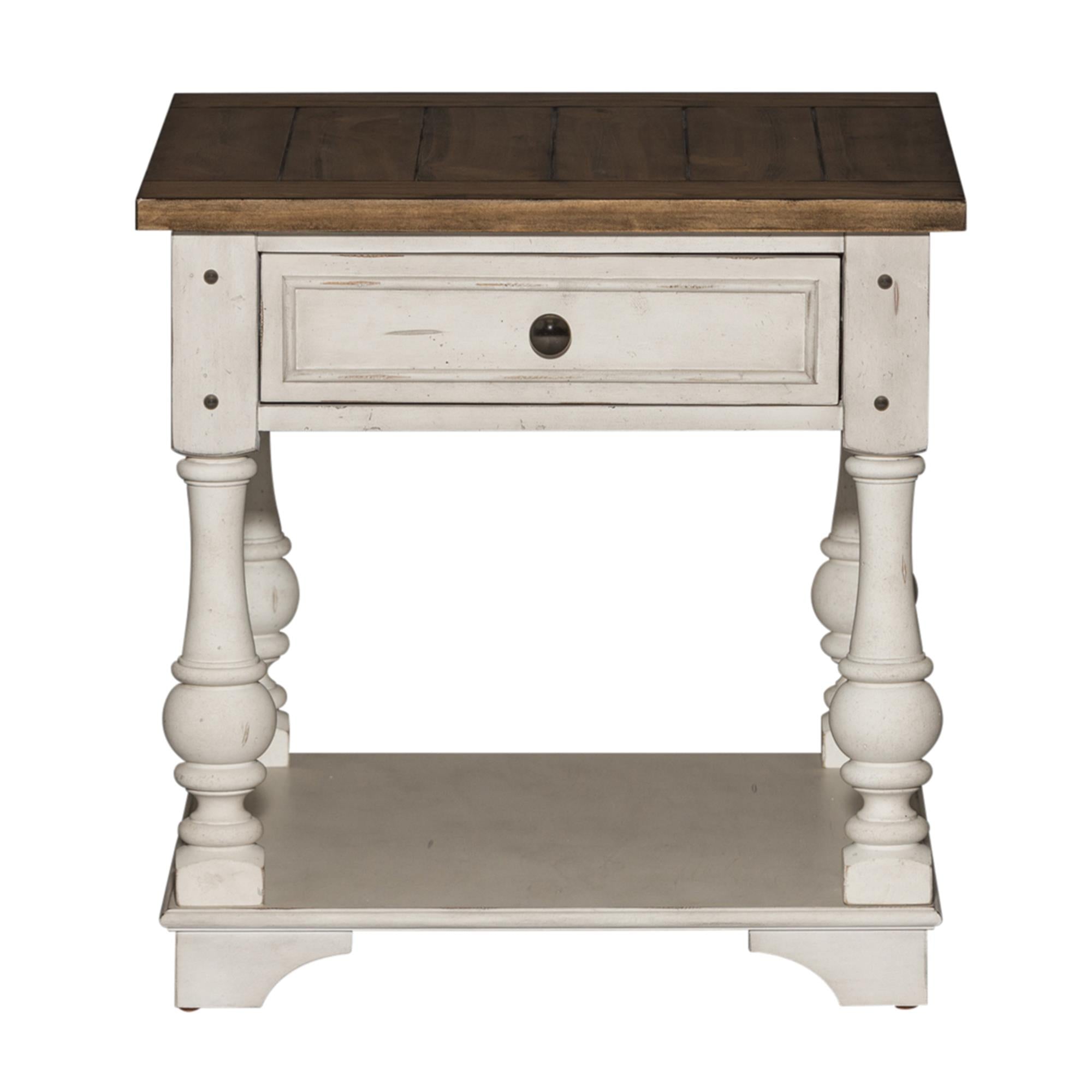  Liberty Furniture Industries Inc. Morgan Creek 498-OT-A3PCS Occasional Table Set IMAGE 4