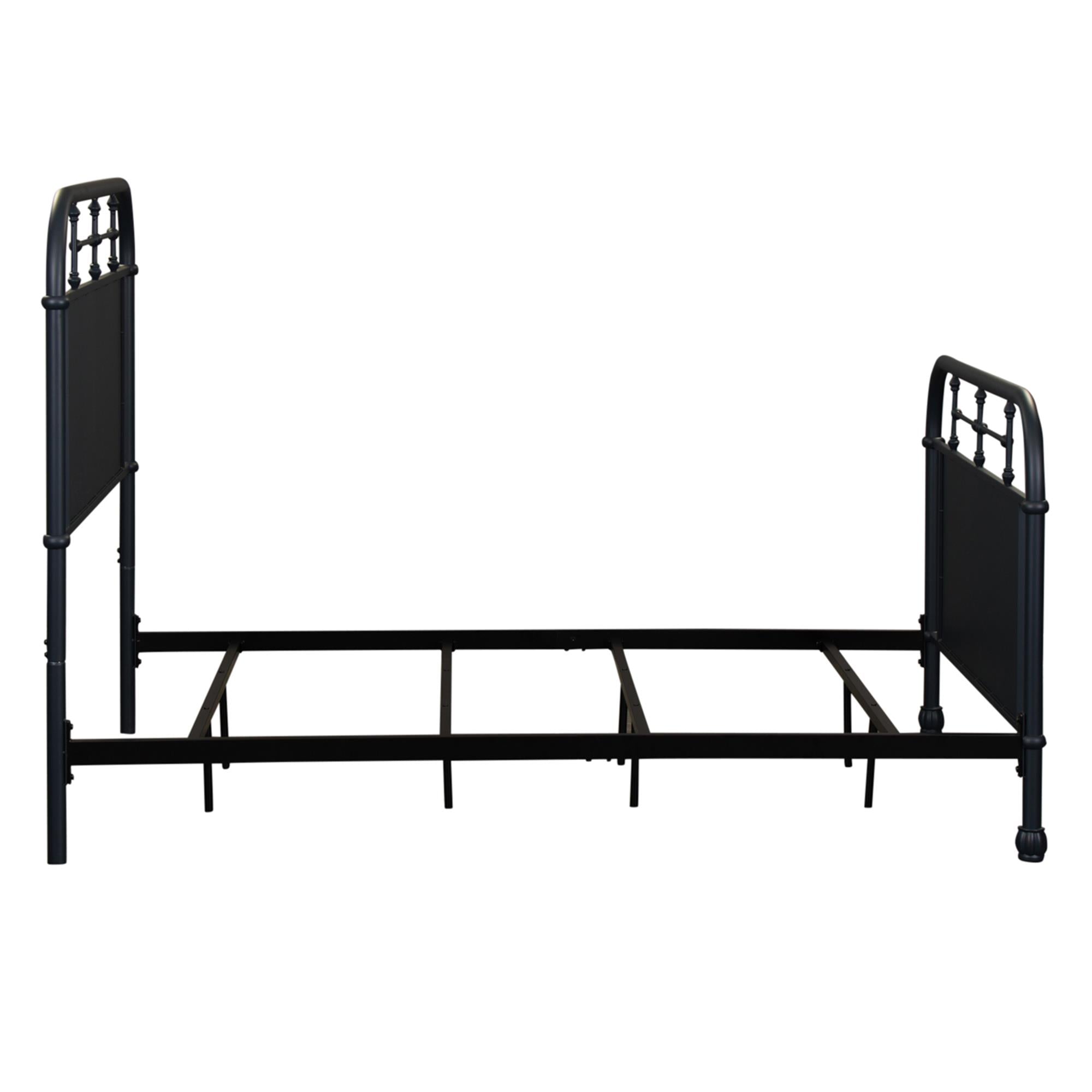  Size_Full --  Vintage 179-BR17HFR-N Full Metal Bed - Navy IMAGE 3
