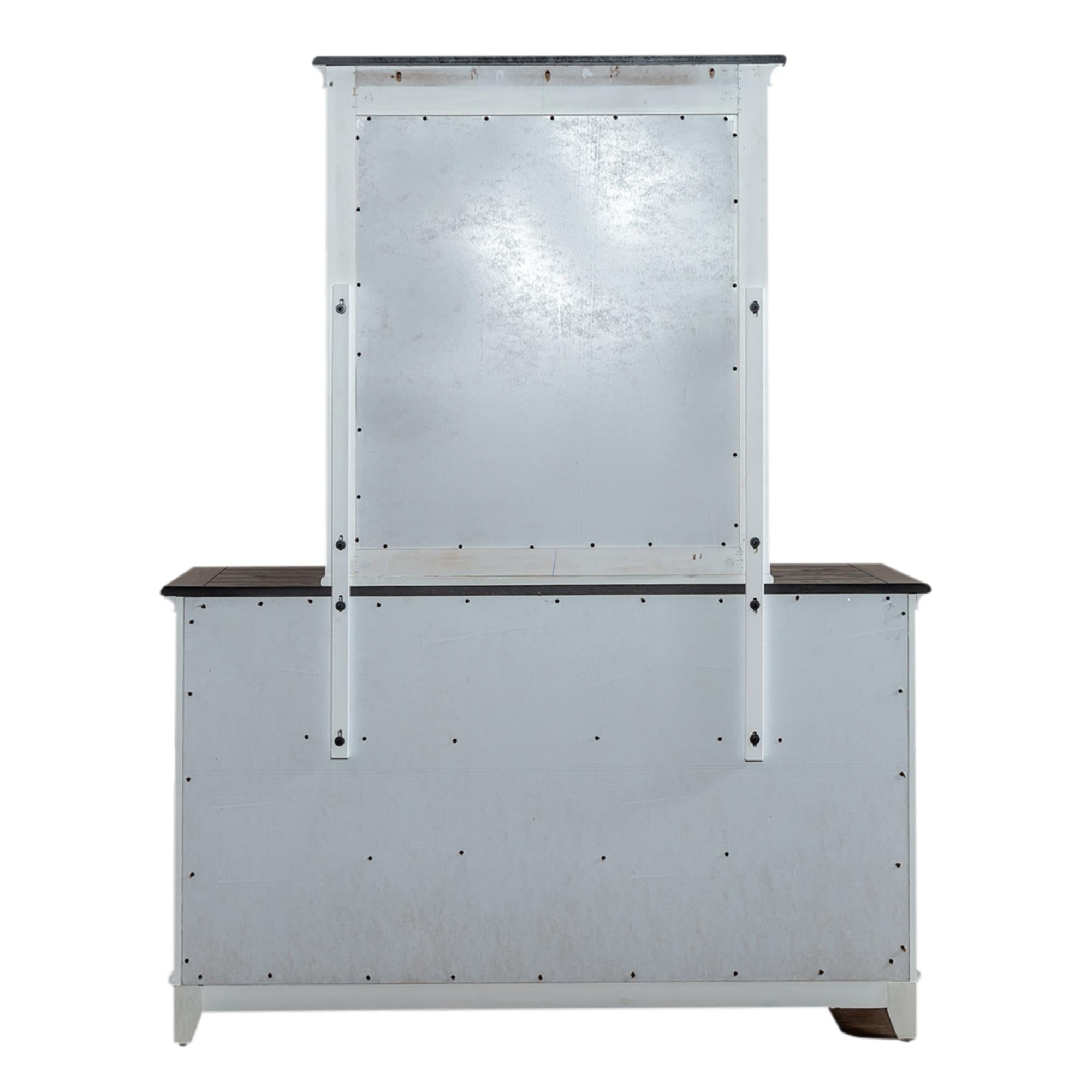  Liberty Furniture Industries Inc. Allyson Park 417-BR50 Crown Mirror IMAGE 4