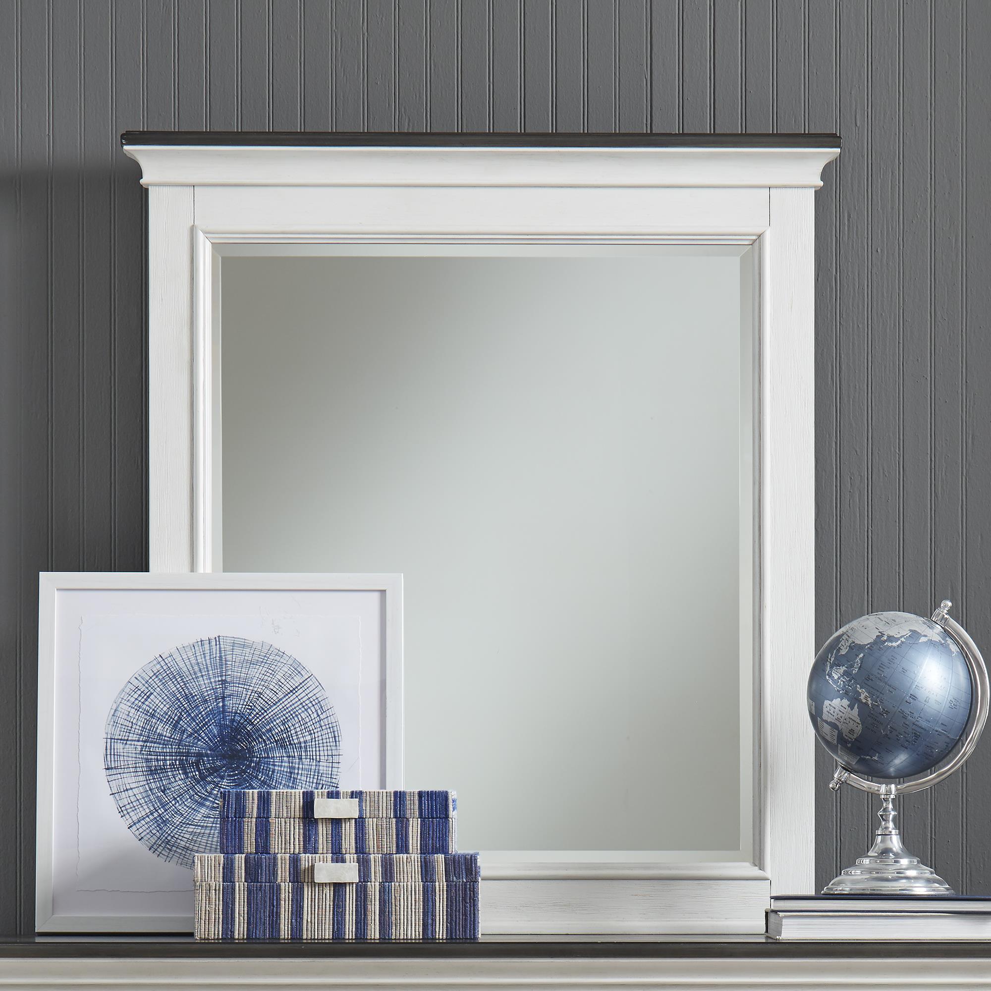  Liberty Furniture Industries Inc. Allyson Park 417-BR50 Crown Mirror IMAGE 7