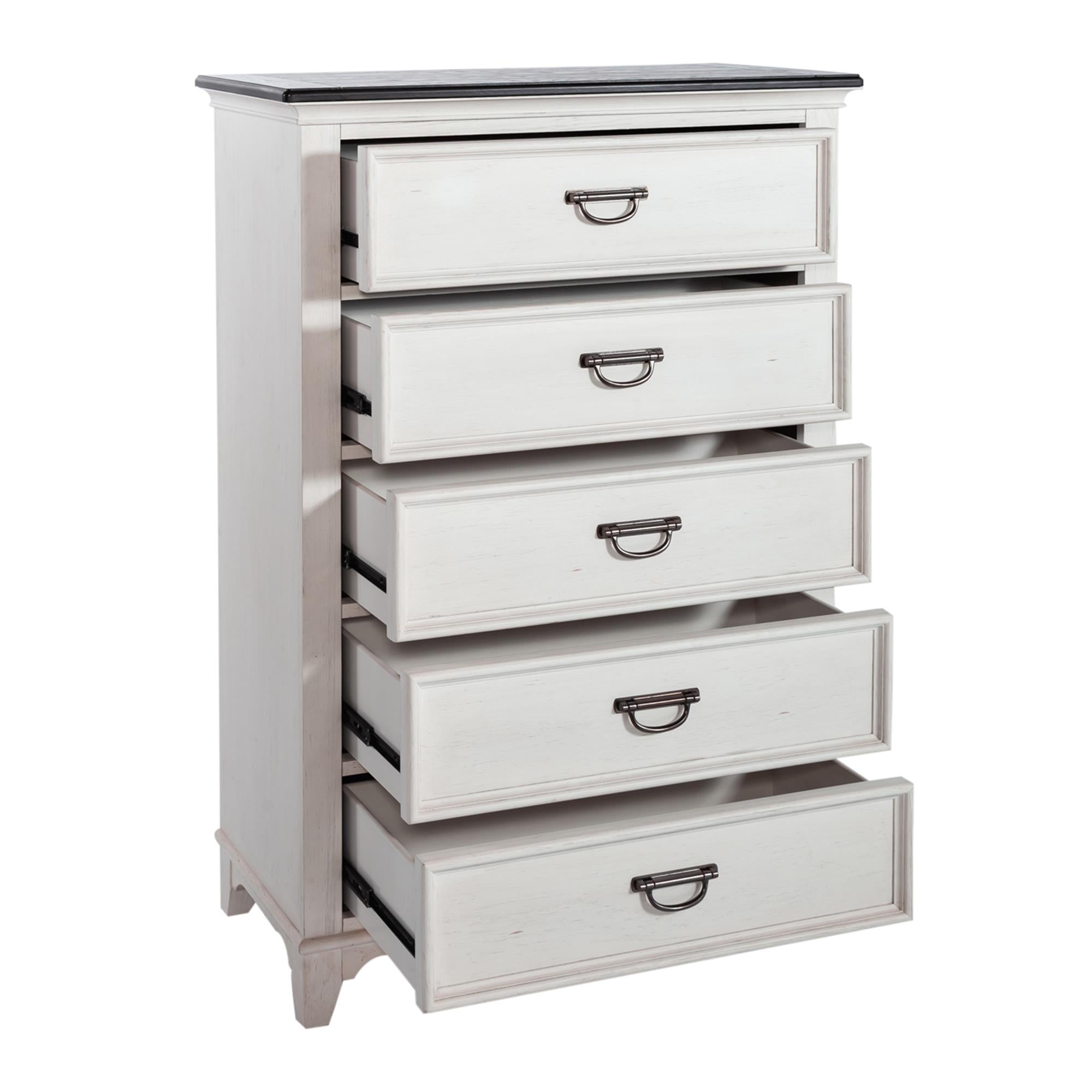  Liberty Furniture Industries Inc. Allyson Park 417-BR40 5-Drawer Chest IMAGE 6