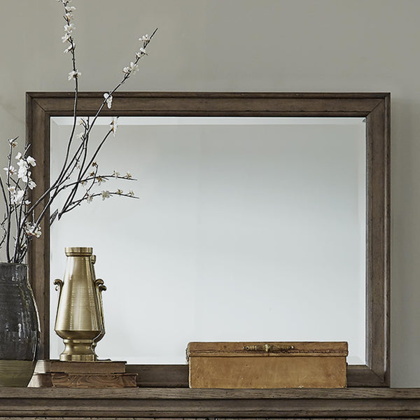 Liberty Furniture Industries Inc. Americana Farmhouse 615-BR51 Landscape Mirror