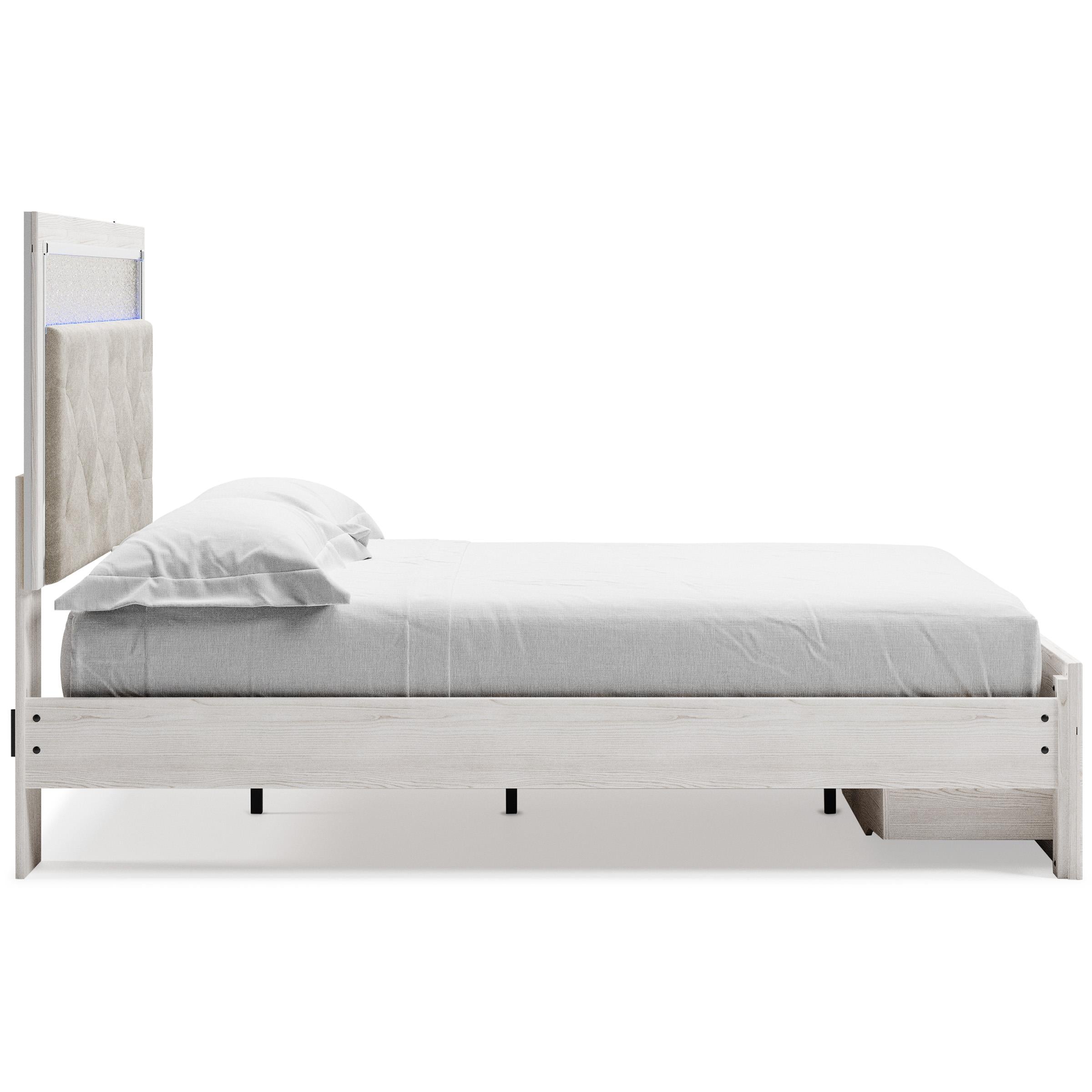  Size_Queen --  Signature Design by Ashley Altyra Upholstered Panel Bed with Storage IMAGE 3