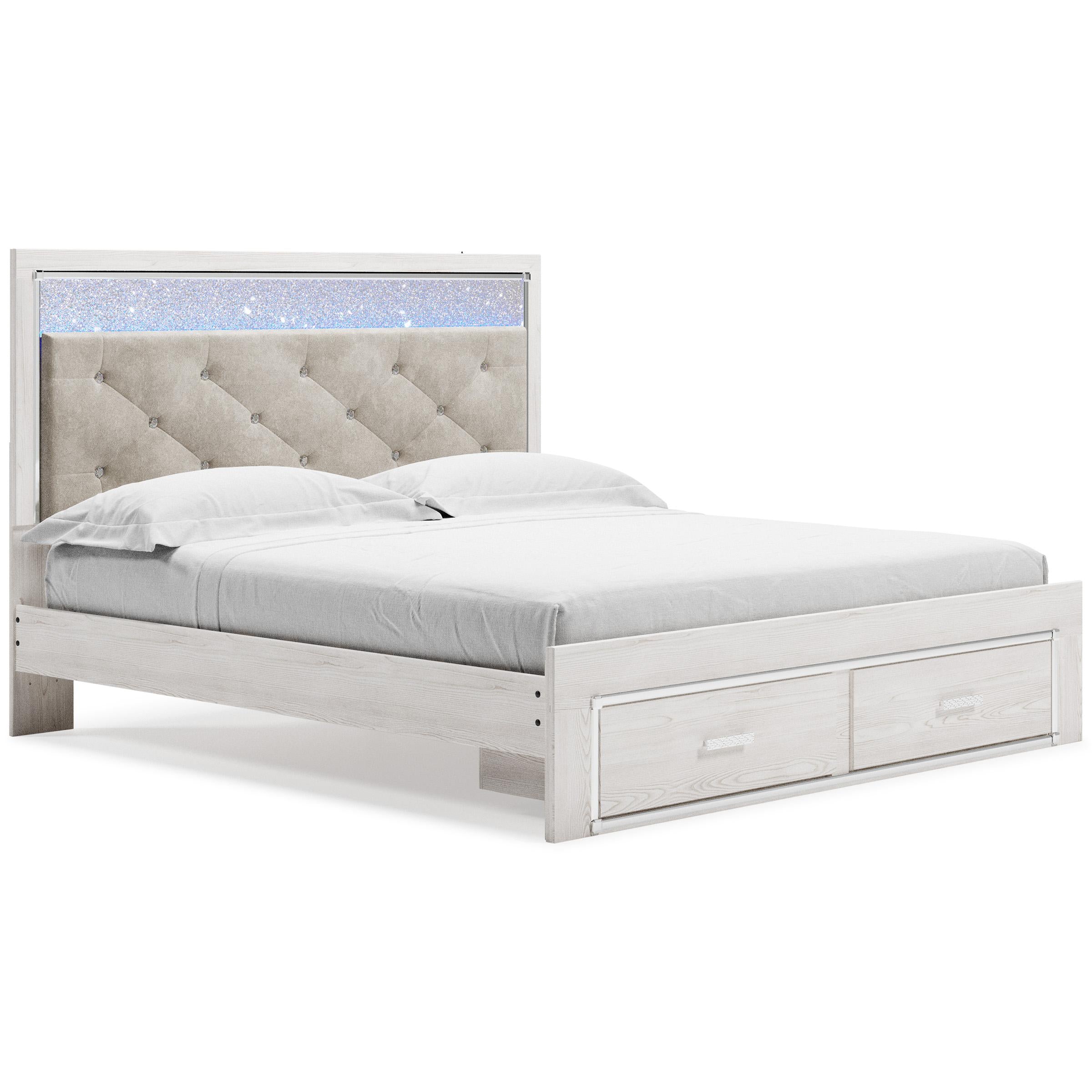  Size_King --  Altyra B2640B29 King Upholstered Storage Bed IMAGE 1
