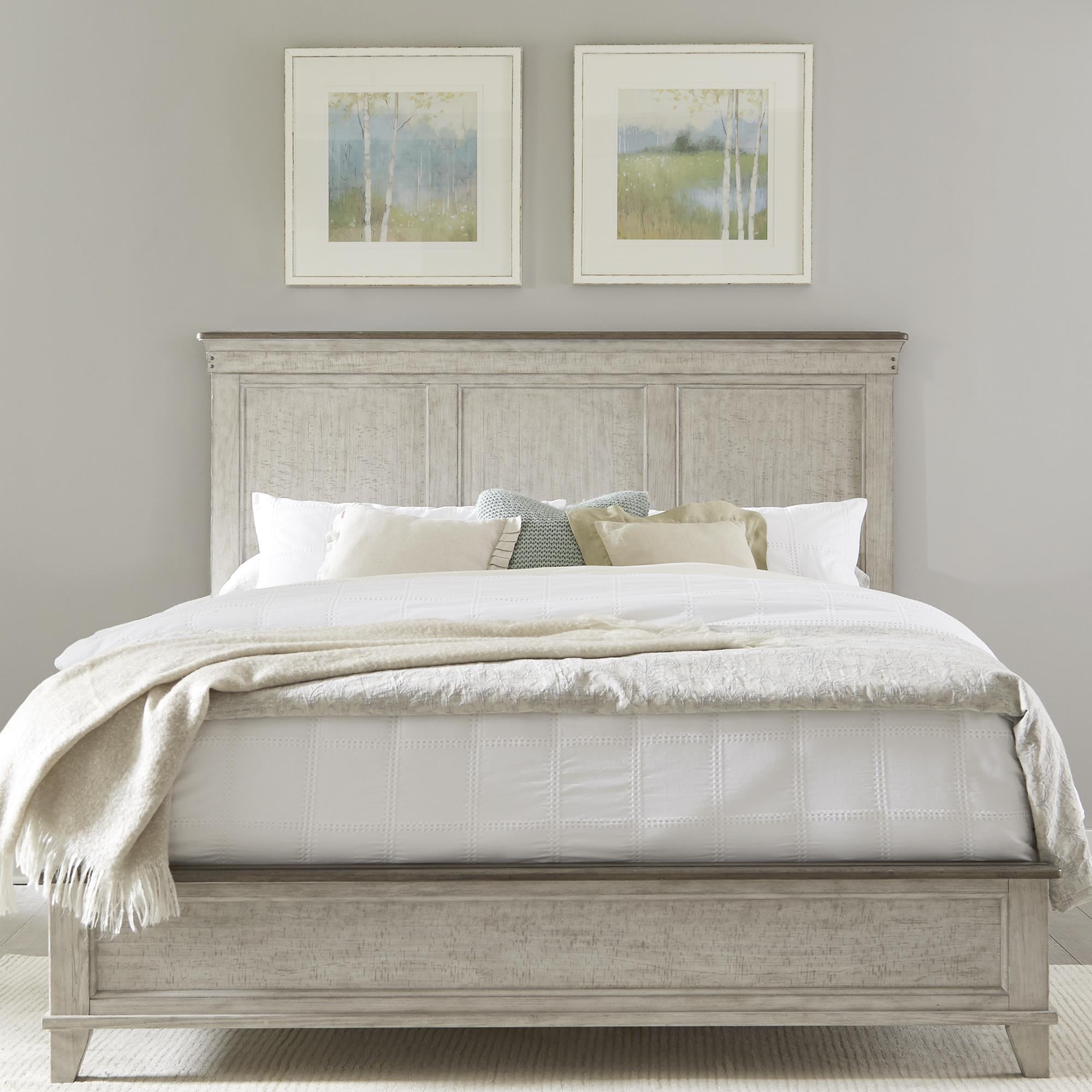  Size_King --  Ivy Hollow 457-BR-KPB King Panel Bed IMAGE 1