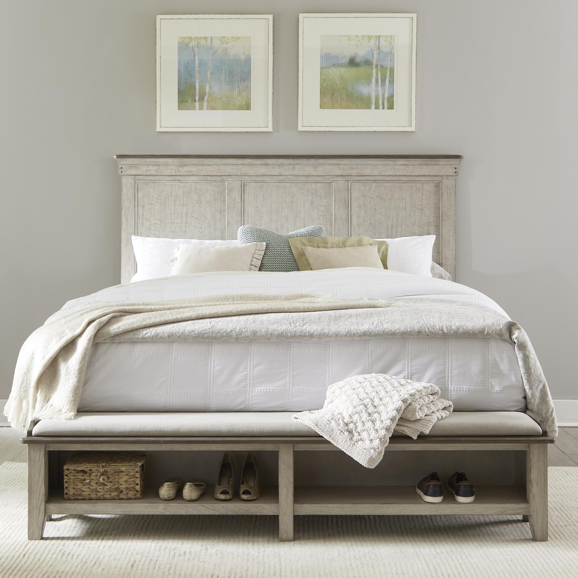  Size_King --  Ivy Hollow 457-BR-KSB King Storage Bed IMAGE 1