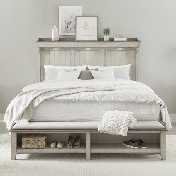 Liberty Furniture Industries Inc. Ivy Hollow Panel Bed with Storage