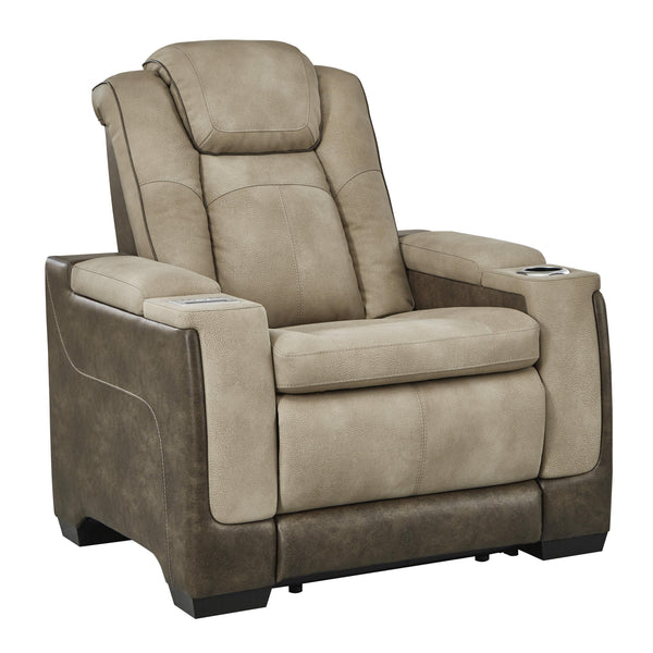 Signature Design by Ashley Next Gen DuraPella Power Leather Look Recliner