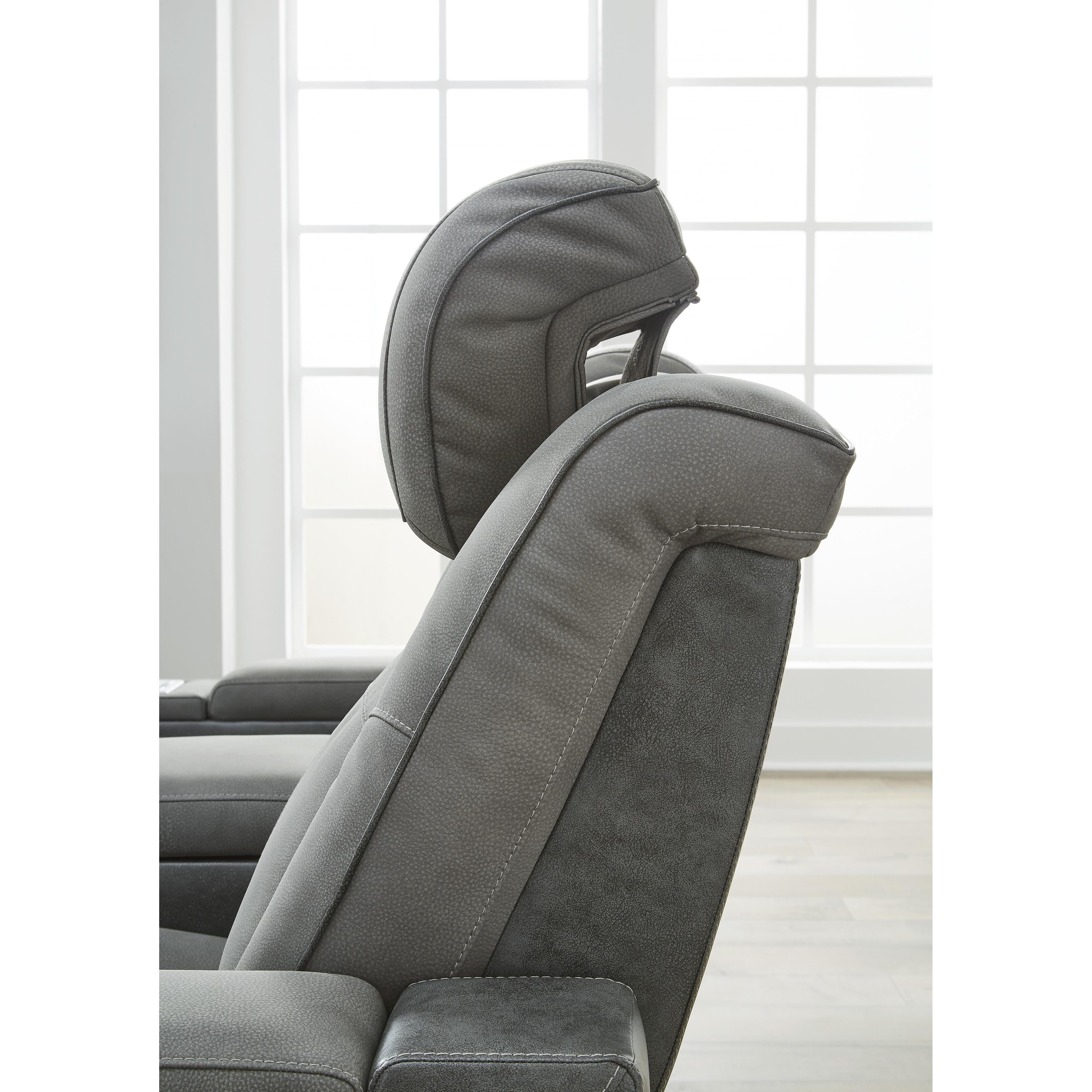  Manufacturer Color_Slate --  Next-Gen DuraPella 2200413 Power Recliner with Adjustable Headrest IMAGE 8