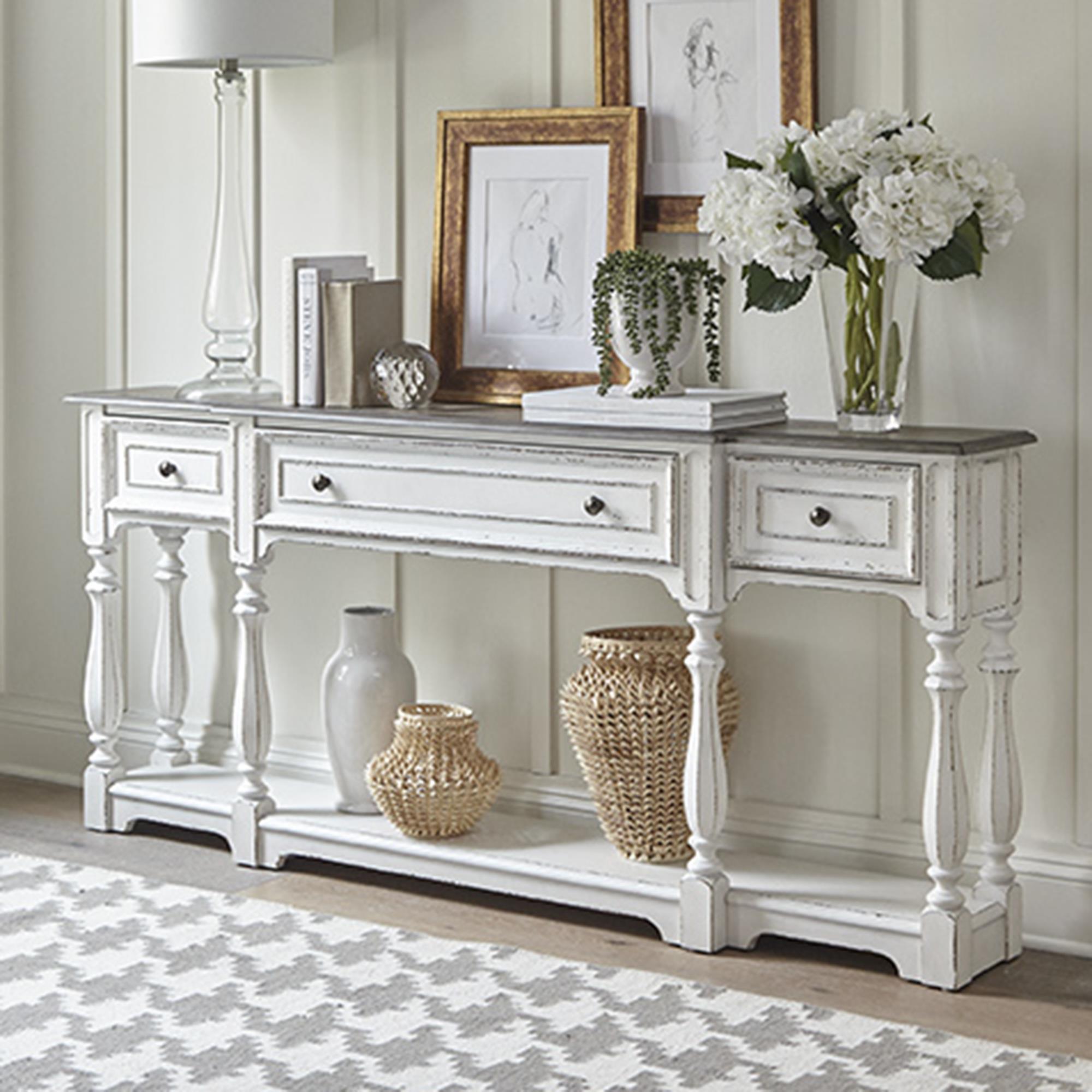  Liberty Furniture Industries Inc. Magnolia Manor 244-AT2002 72 Inch Hall Console Table IMAGE 1