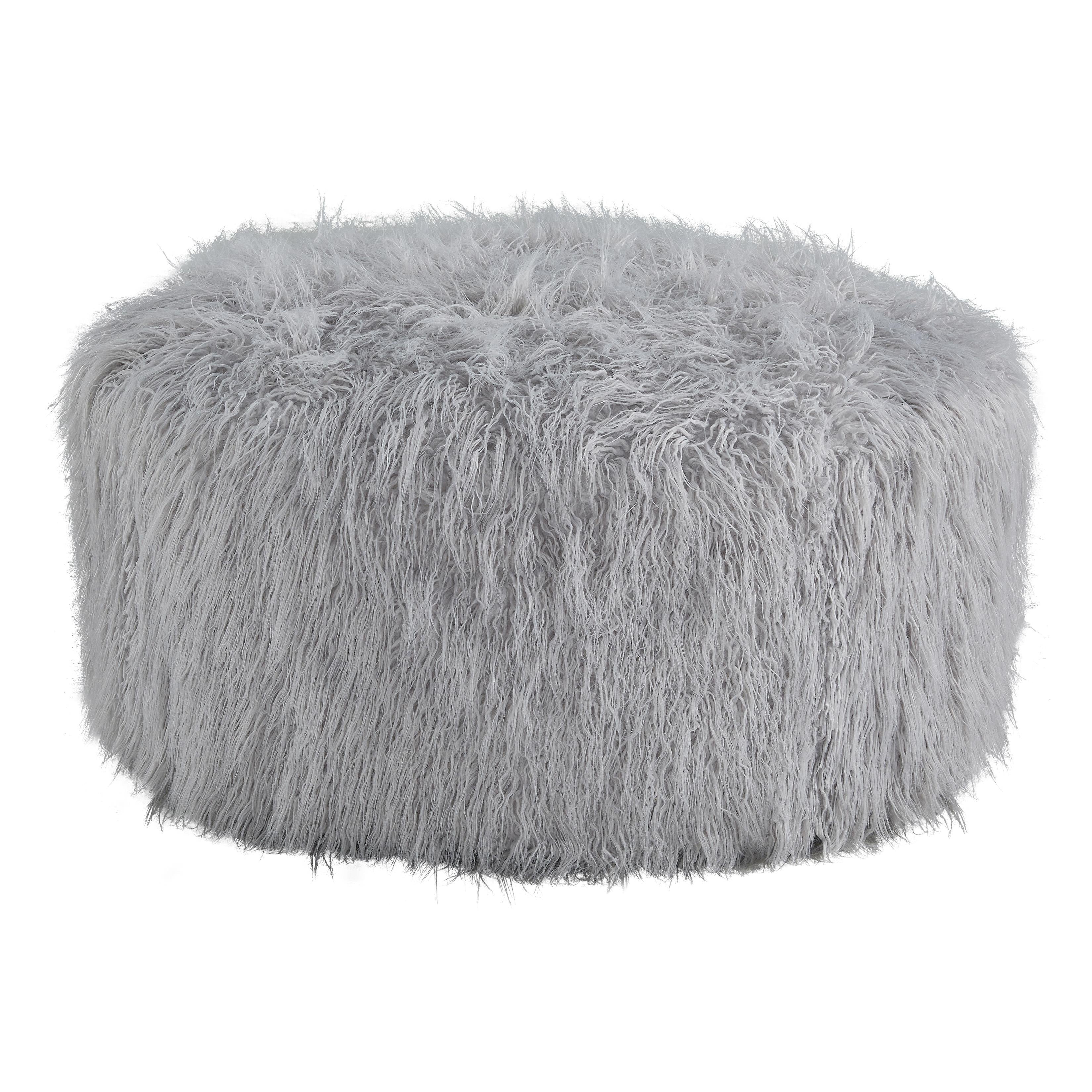  Manufacturer Color_Light Grey --  Signature Design by Ashley Galice Fabric Ottoman IMAGE 1