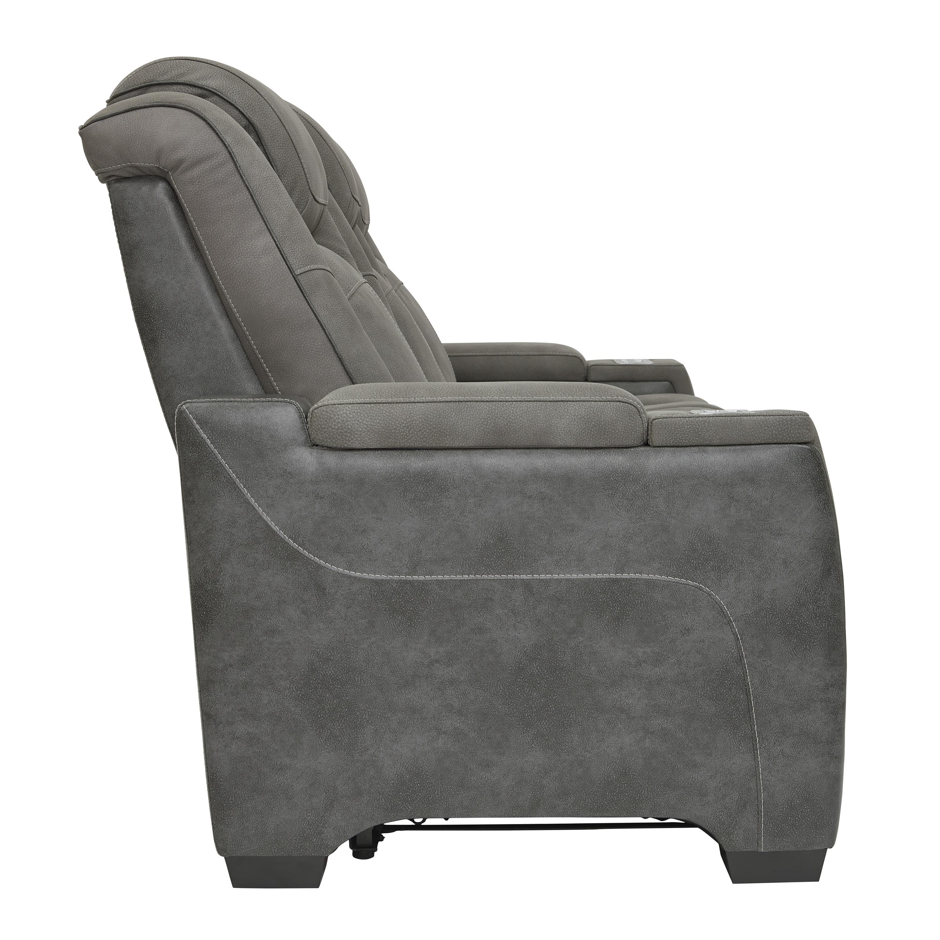  Manufacturer Color_Slate --  Next-Gen DuraPella 2200415 Power Reclining Sofa with Adjustable Headrest IMAGE 3
