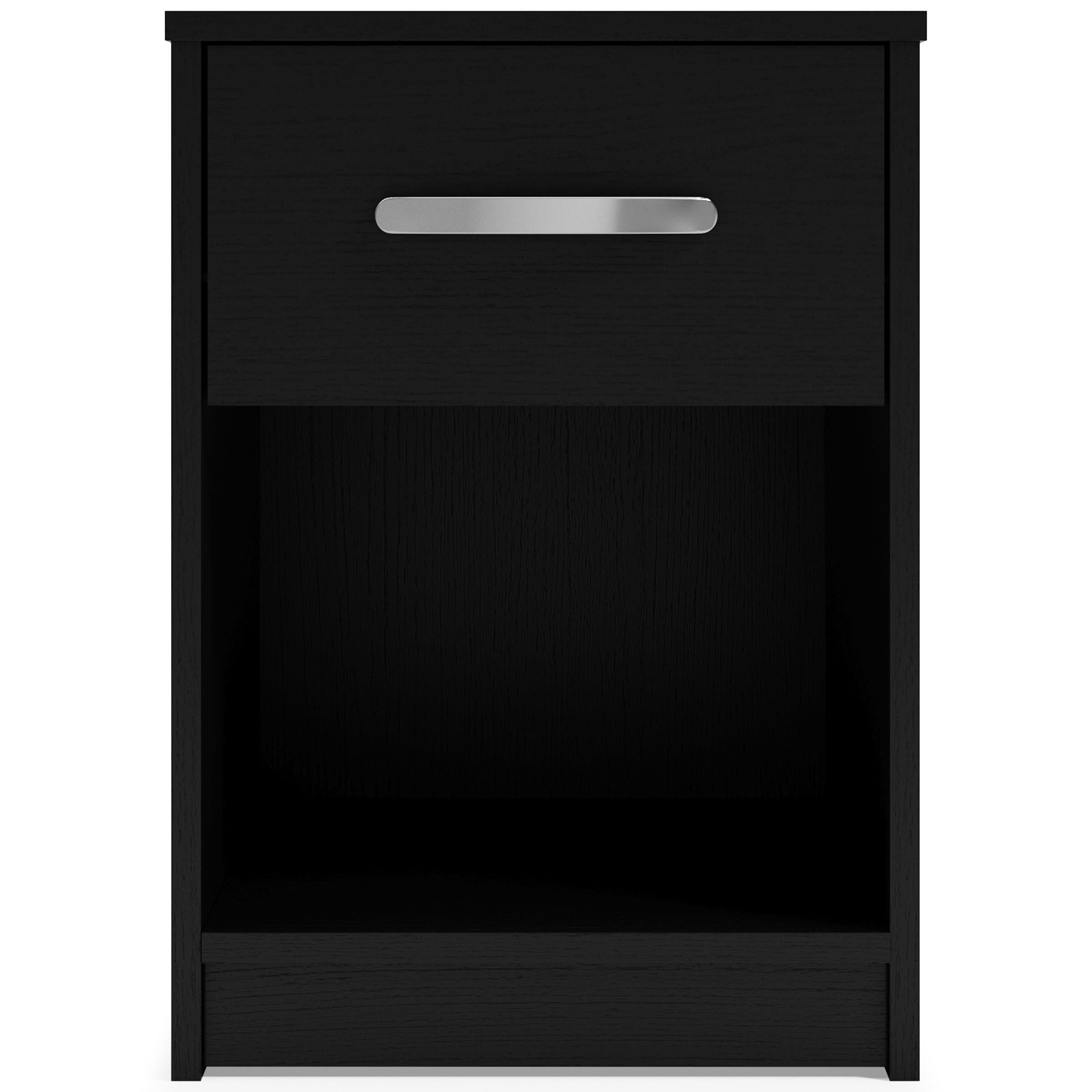  Signature Design by Ashley Finch EB3392-291 One Drawer Night Stand IMAGE 3