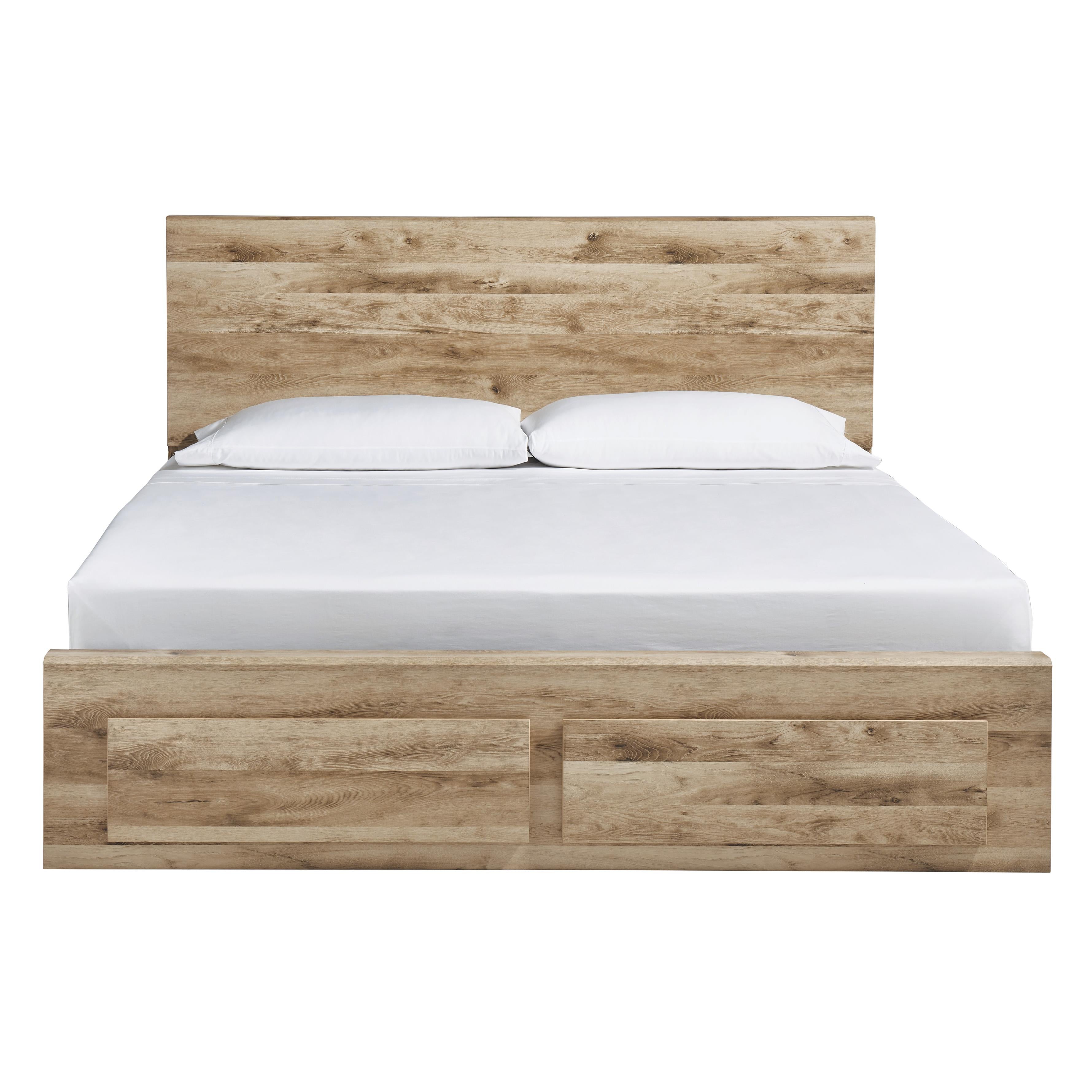  Size_King --  Hyanna B1050B11 King Panel Storage Bed IMAGE 2