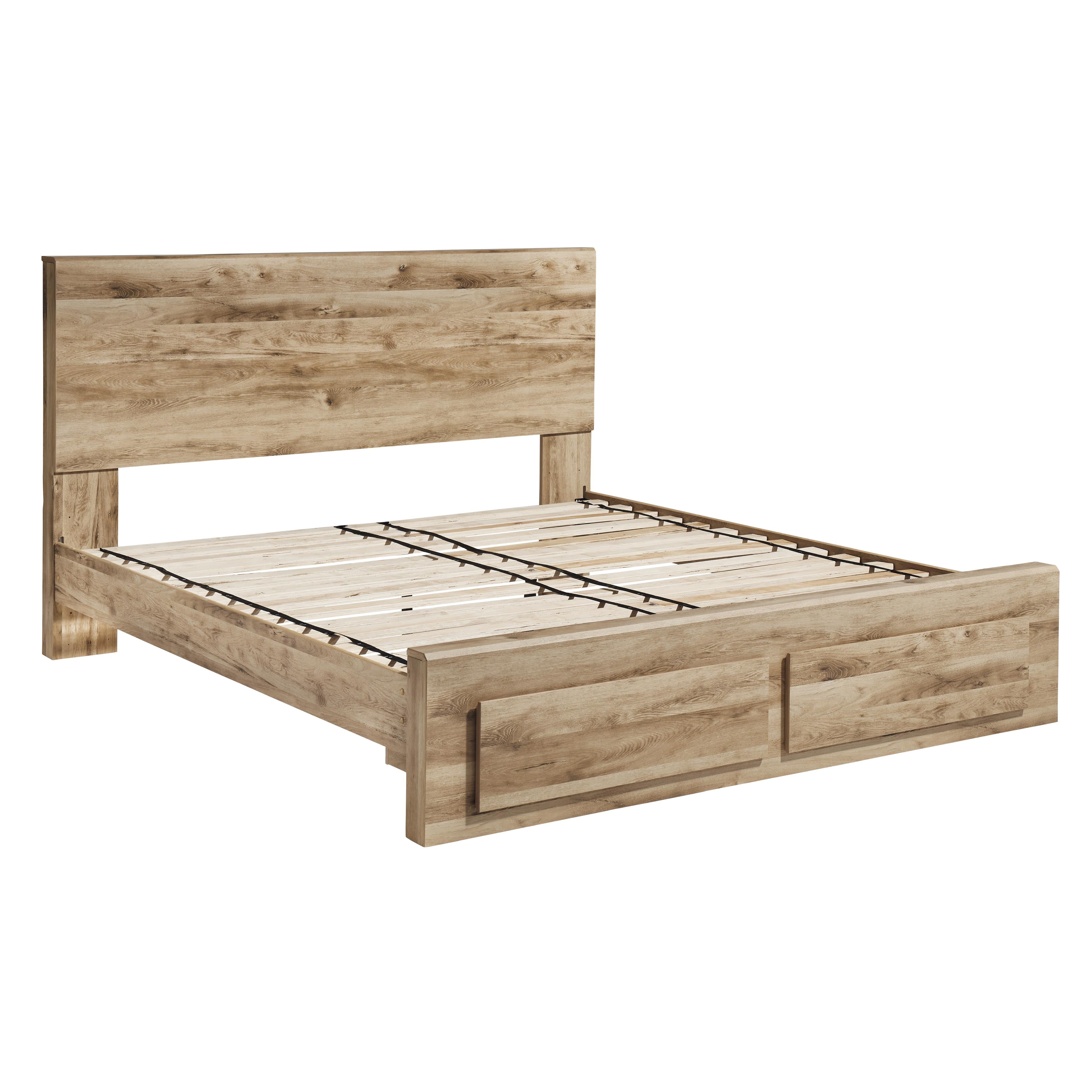  Size_King --  Hyanna B1050B11 King Panel Storage Bed IMAGE 4