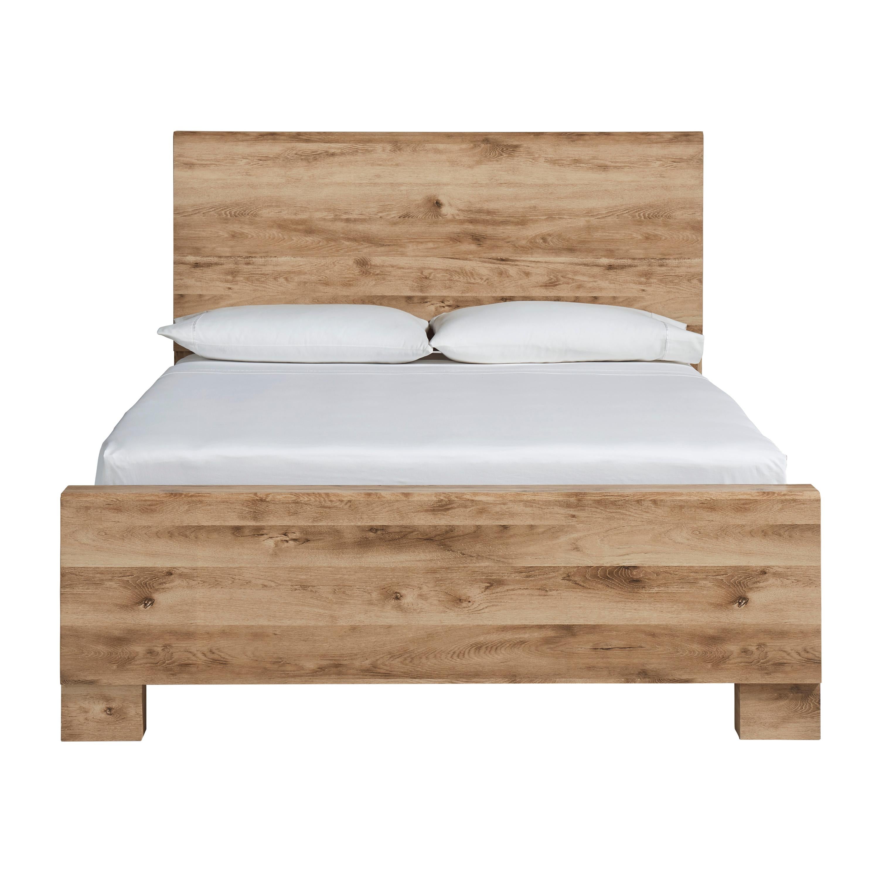  Size_Queen --  Hyanna B1050B2 Queen Panel Bed IMAGE 2