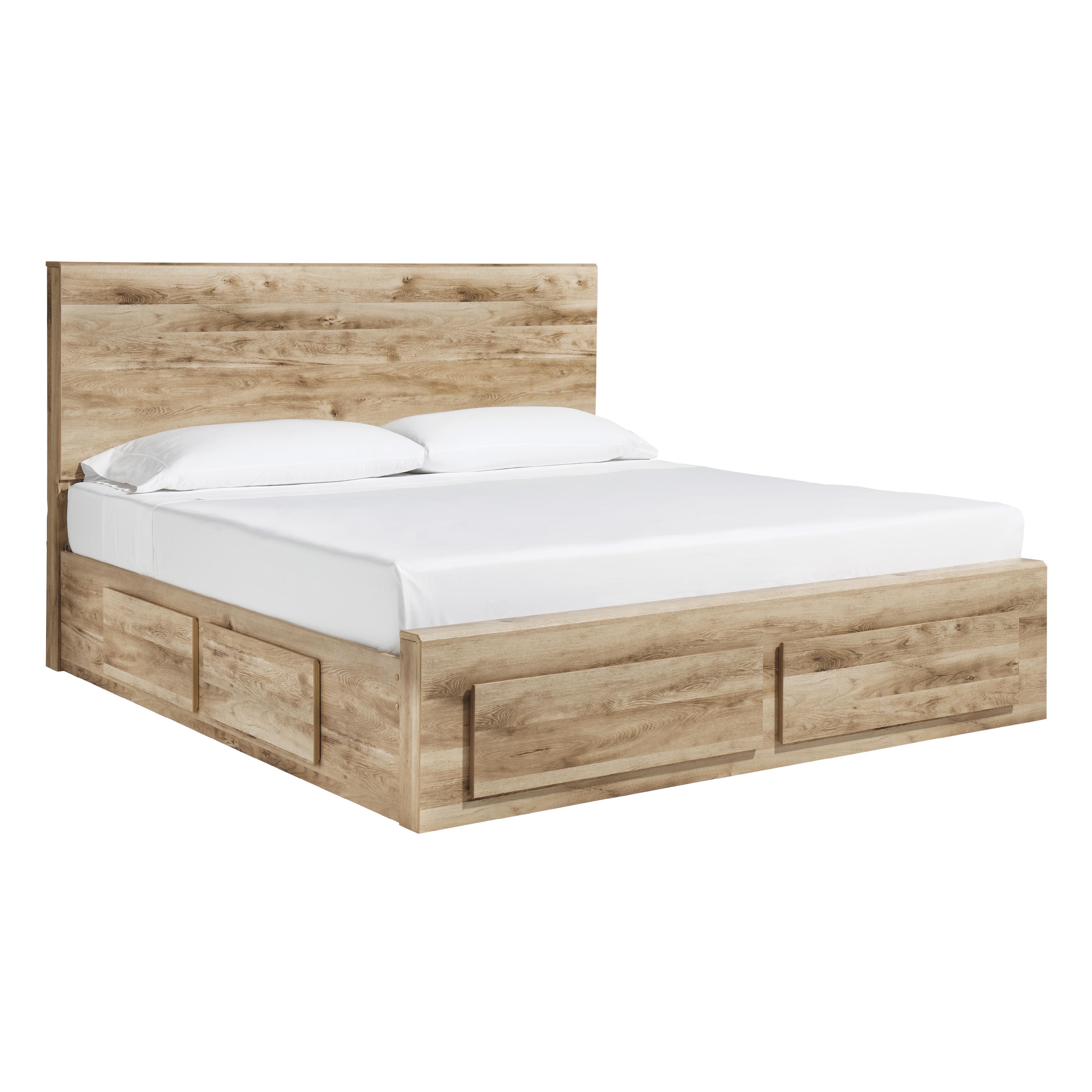  Size_Queen --  Signature Design by Ashley Hyanna Panel Bed with Storage IMAGE 1