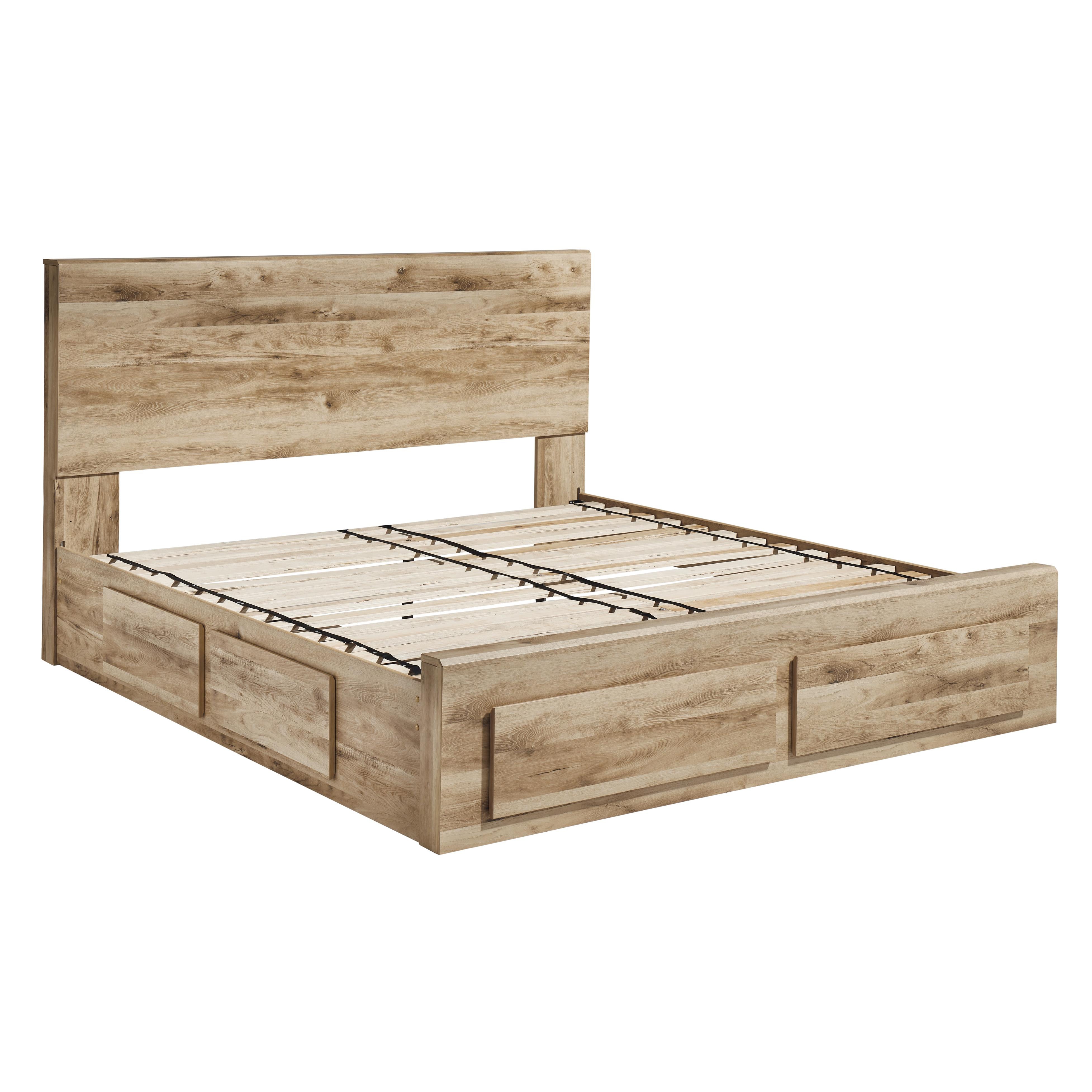  Size_Queen --  Signature Design by Ashley Hyanna Panel Bed with Storage IMAGE 4
