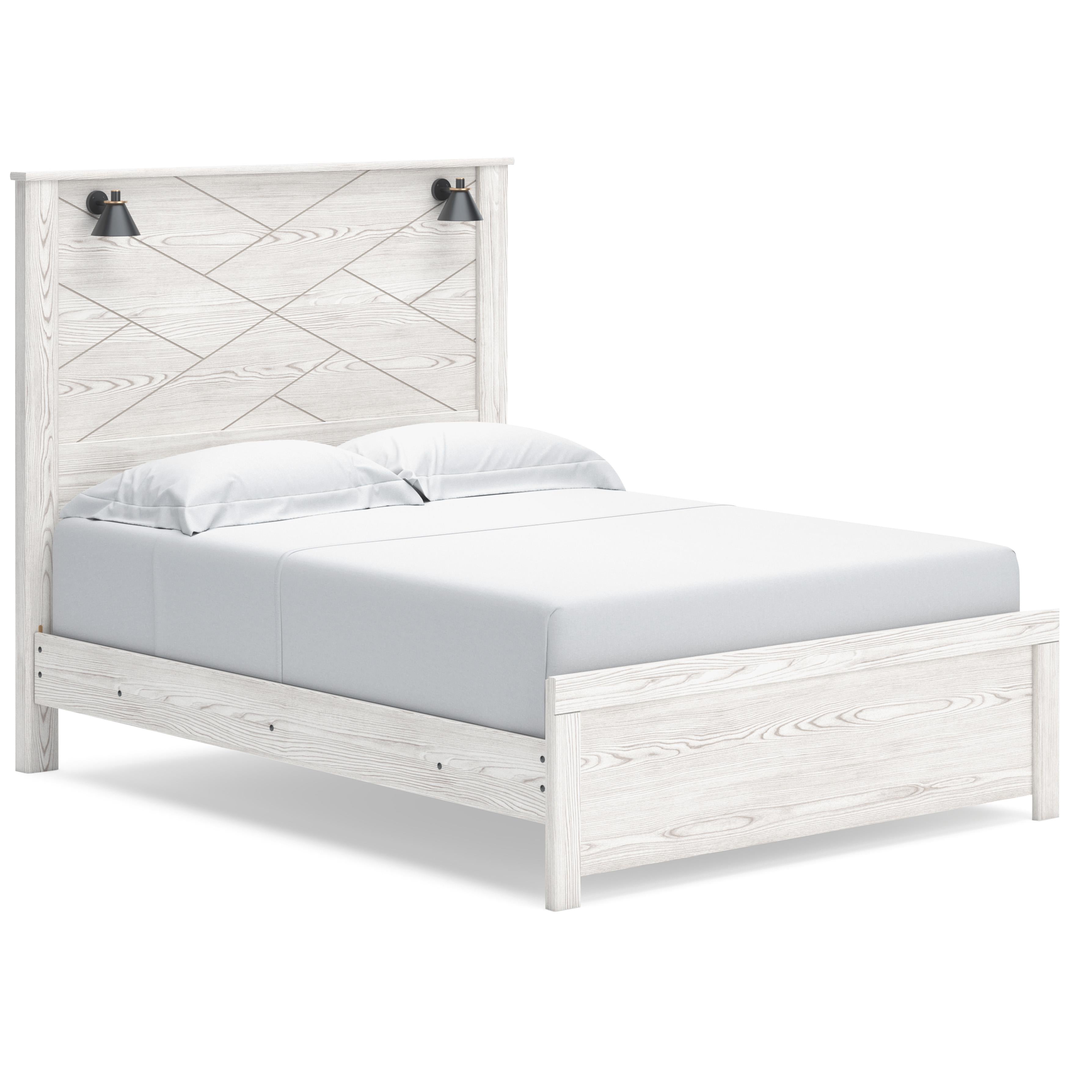  Size_Queen --  Signature Design by Ashley Gerridan Panel Bed IMAGE 1