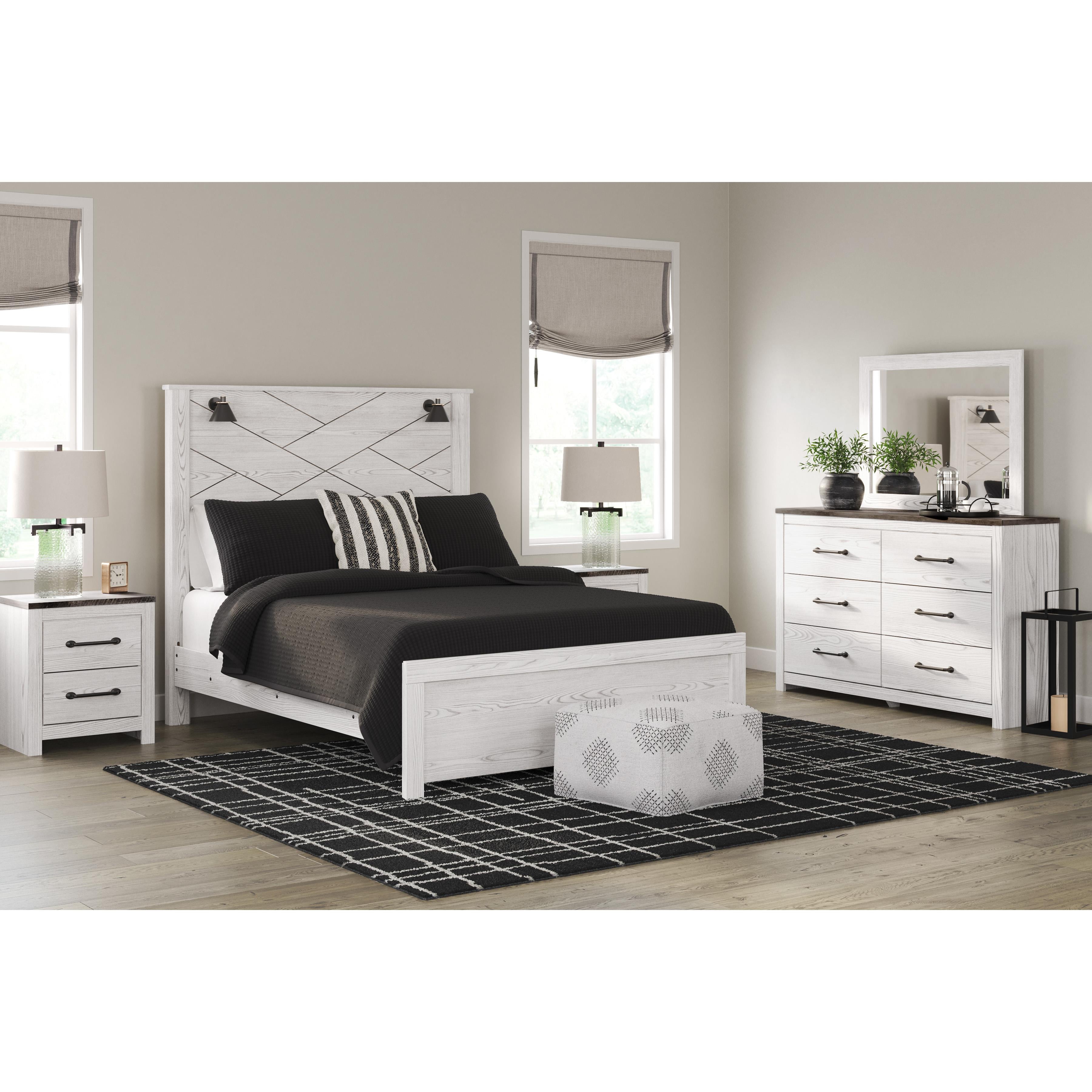  Size_Queen --  Signature Design by Ashley Gerridan Panel Bed IMAGE 6