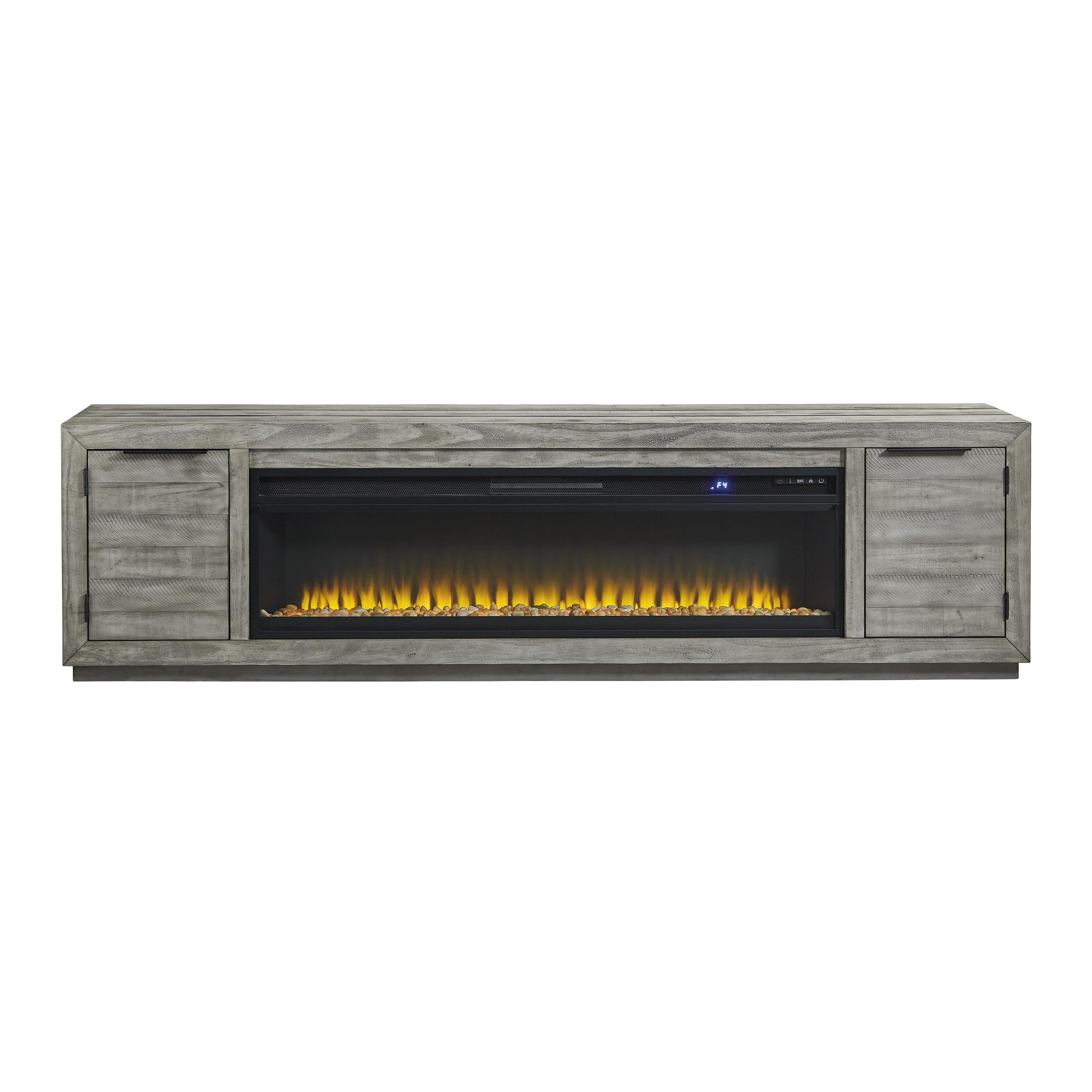  Signature Design by Ashley Naydell W996W1 92" TV Stand with Electric Fireplace IMAGE 3