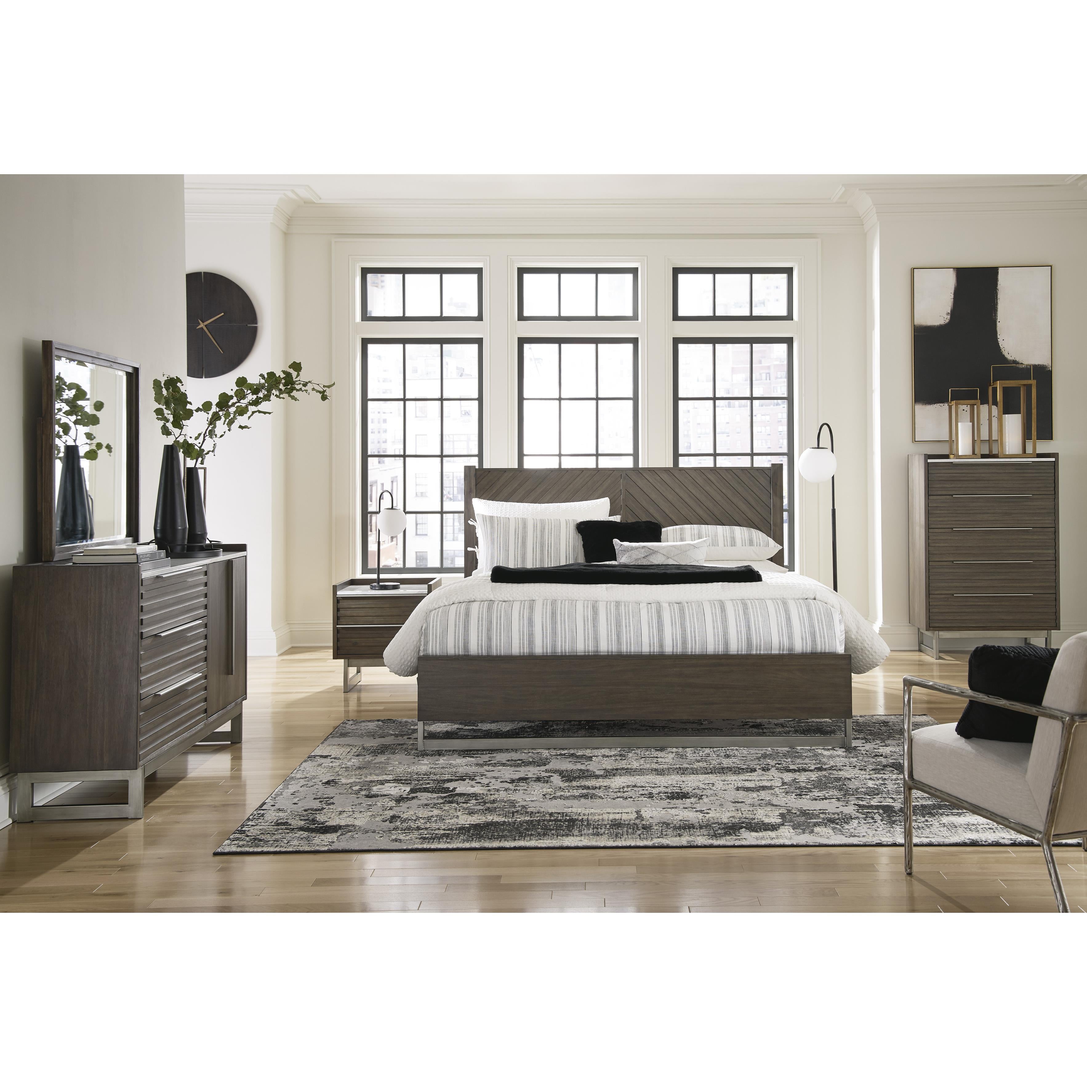  Ashley Arkenton B786B4 King Panel Bed IMAGE 9